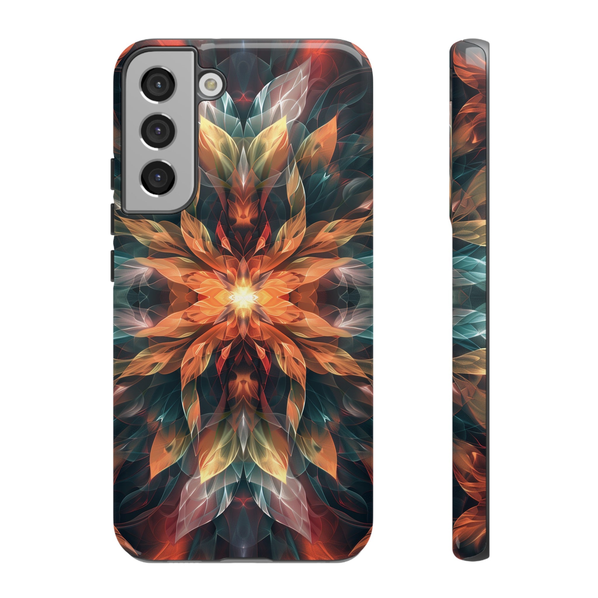 Radiant Bloom Fusion Tough Case