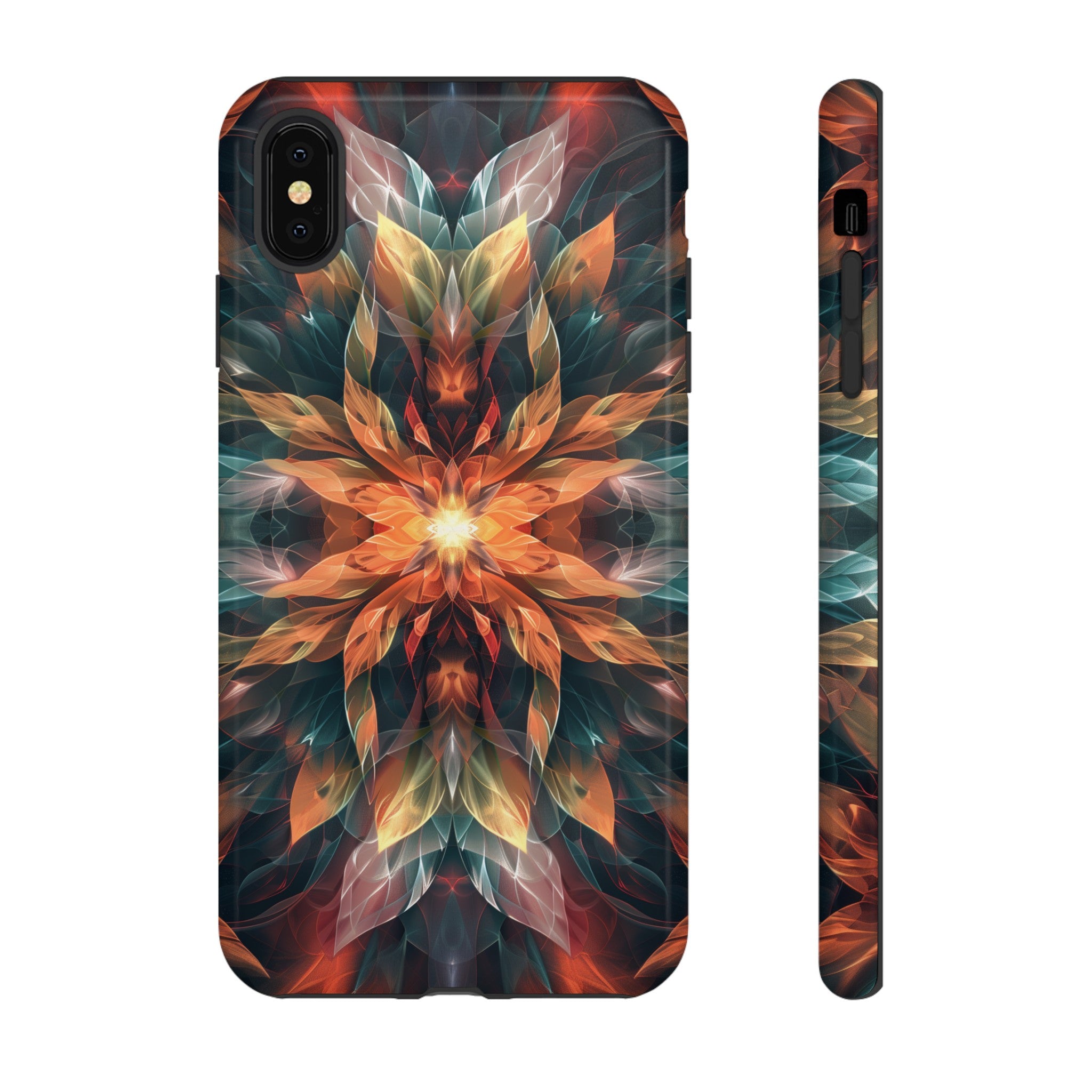 Radiant Bloom Fusion Tough Case