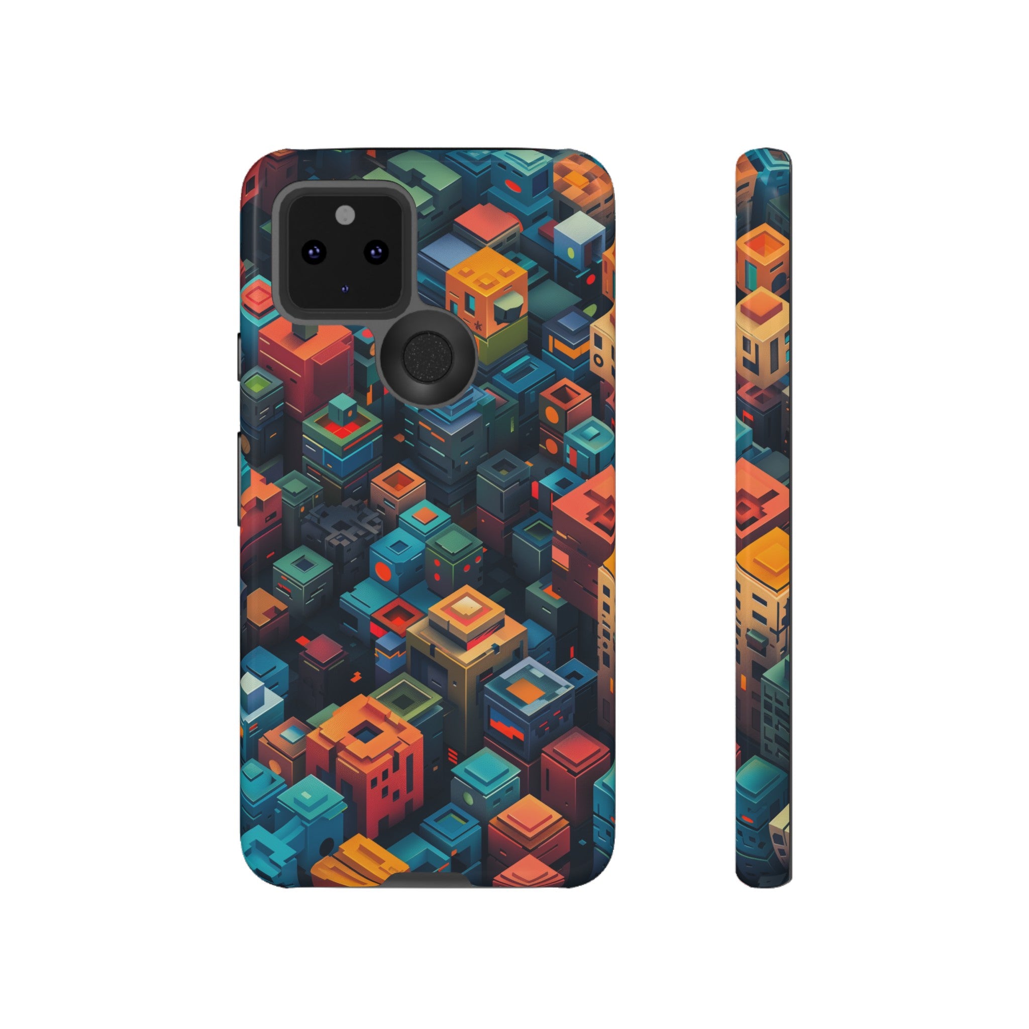 Pixel City Heights Tough Case