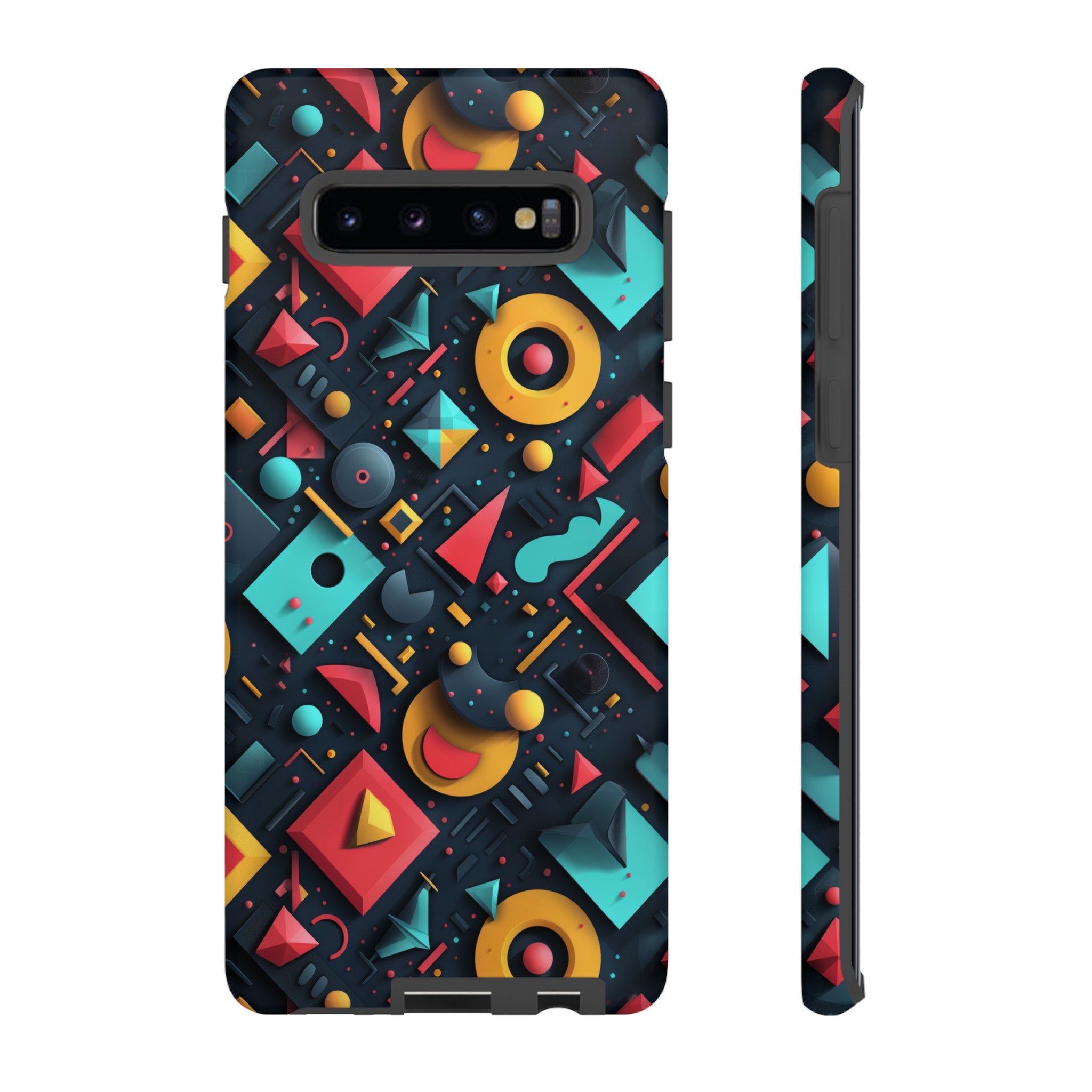 Playful Polygon Playground Tough Case