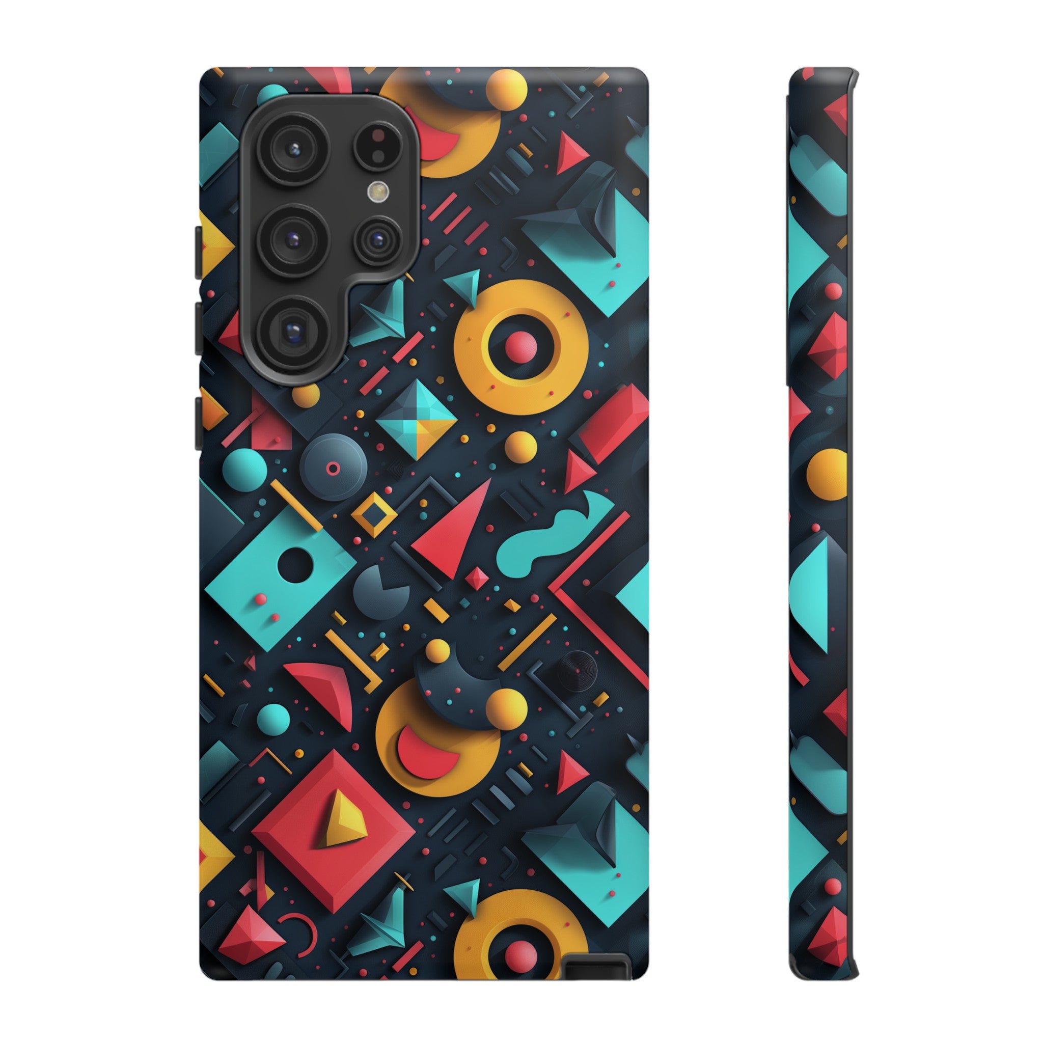 Playful Polygon Playground Tough Case