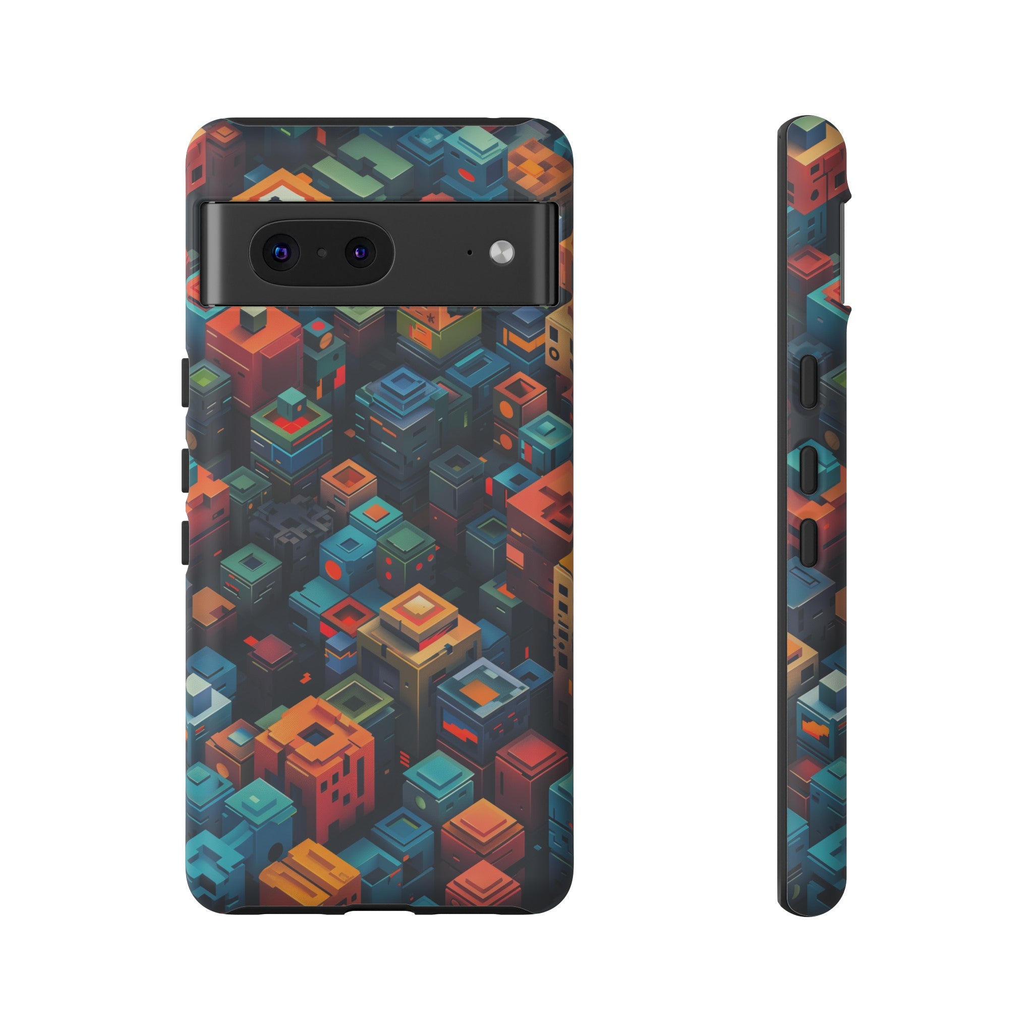 Pixel City Heights Tough Case