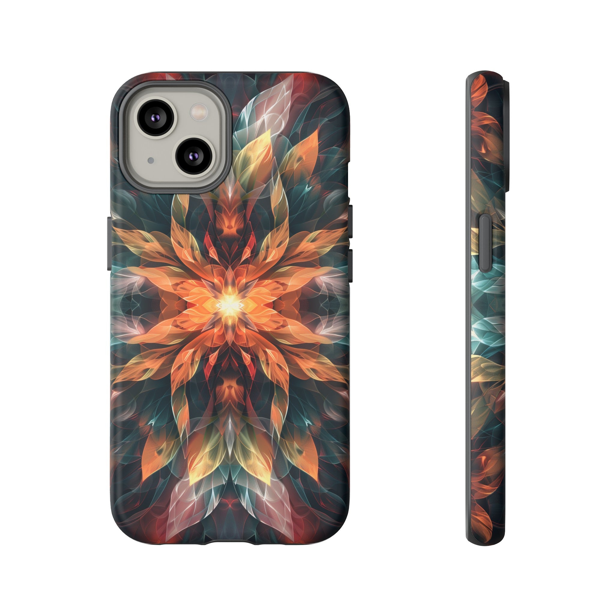 Radiant Bloom Fusion Tough Case