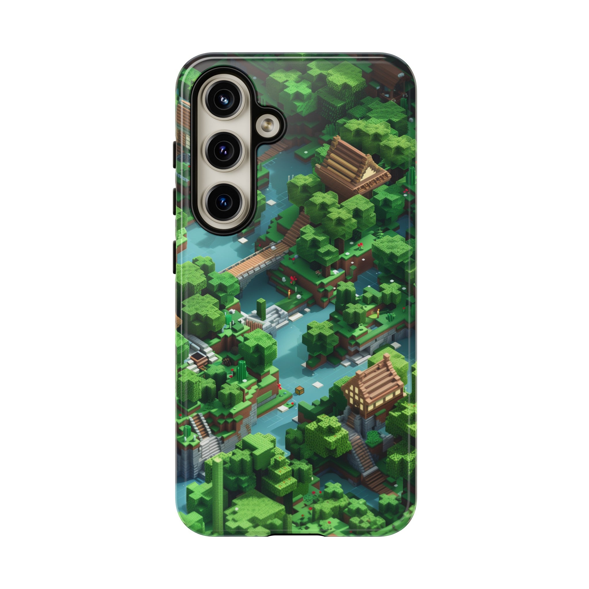 Minecraft Mini World Tough Case