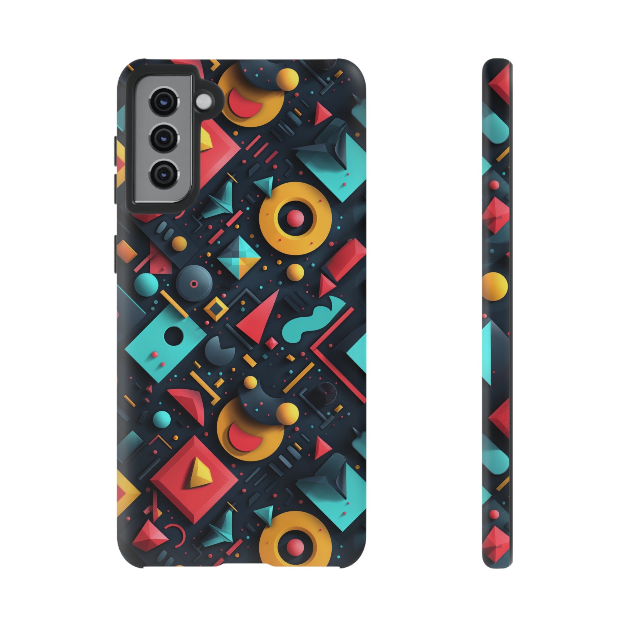 Playful Polygon Playground Tough Case