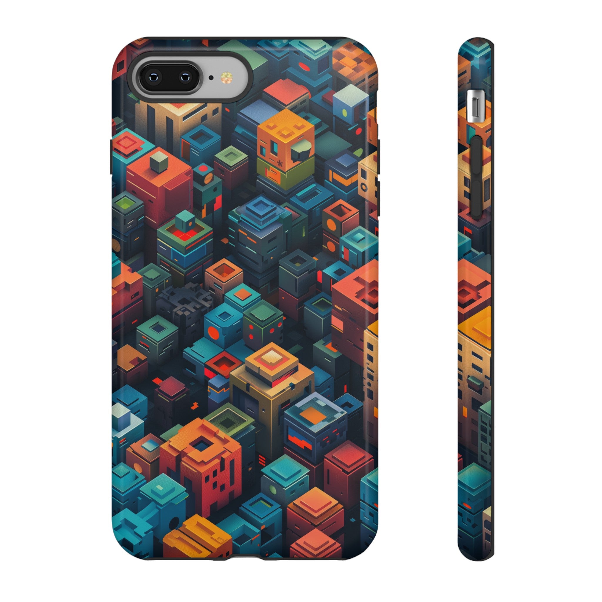 Pixel City Heights Tough Case