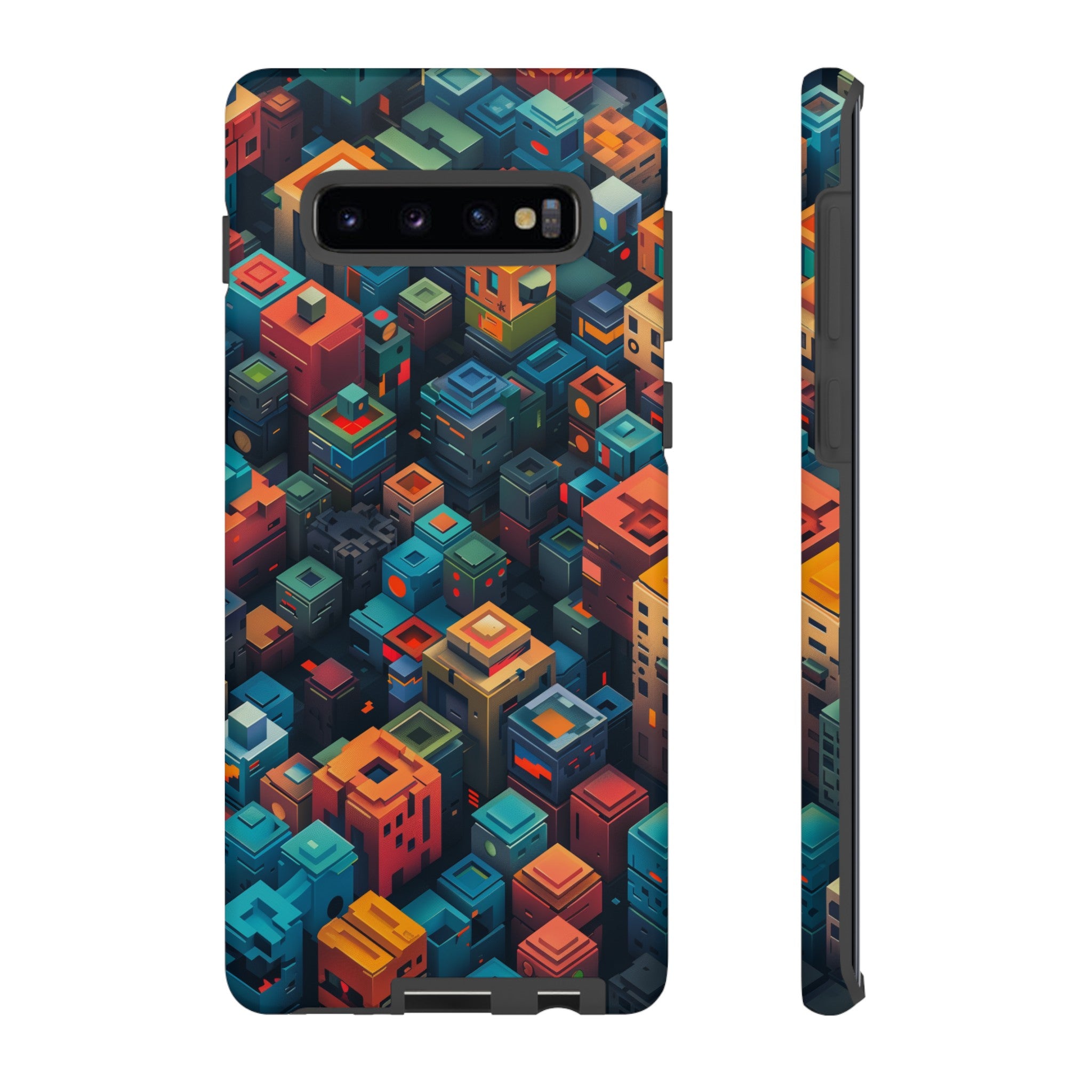 Pixel City Heights Tough Case