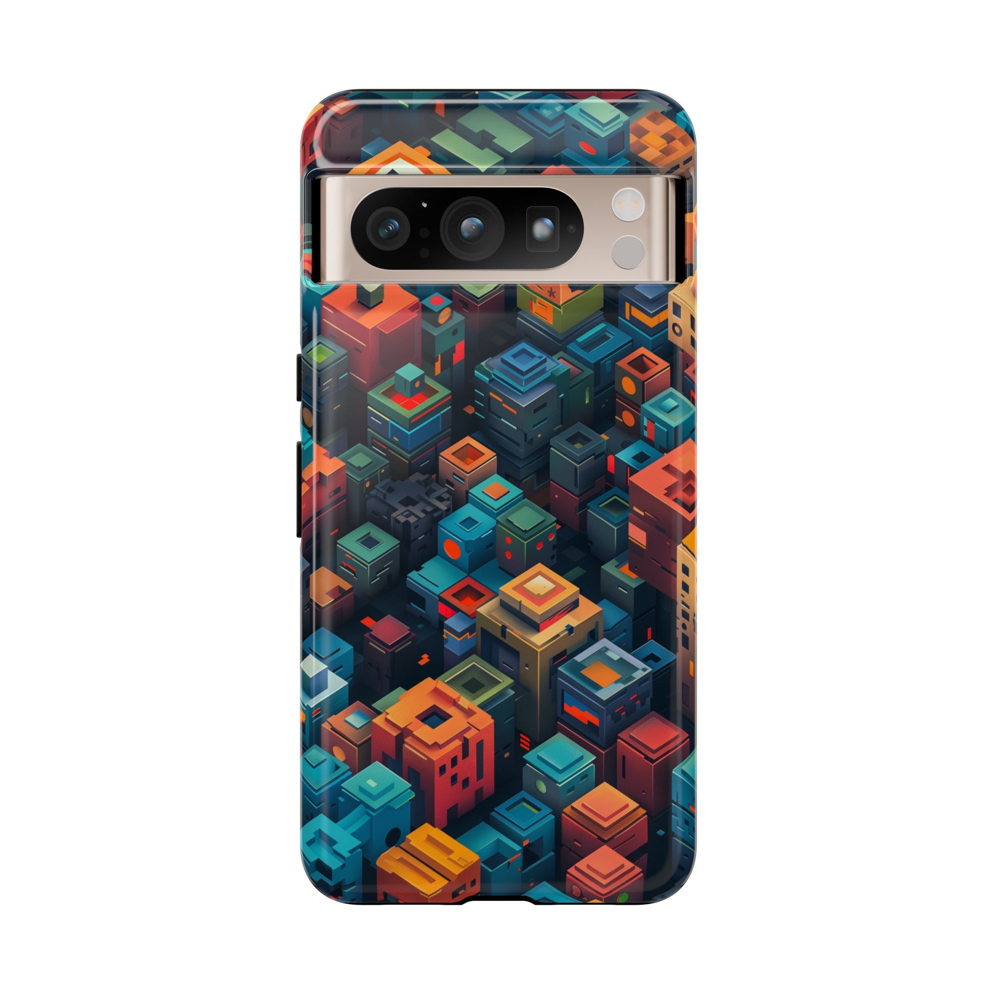 Pixel City Heights Tough Case