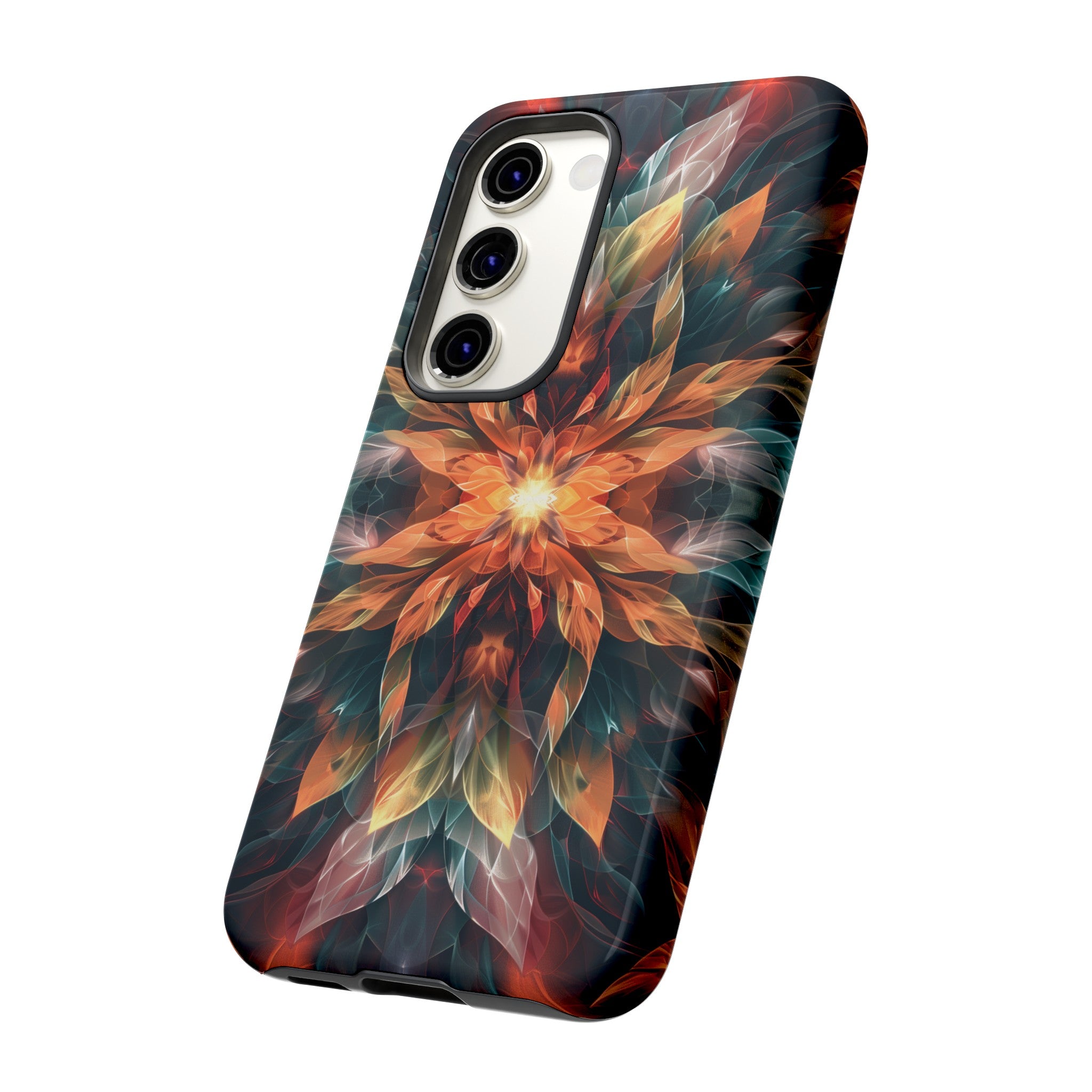 Radiant Bloom Fusion Tough Case