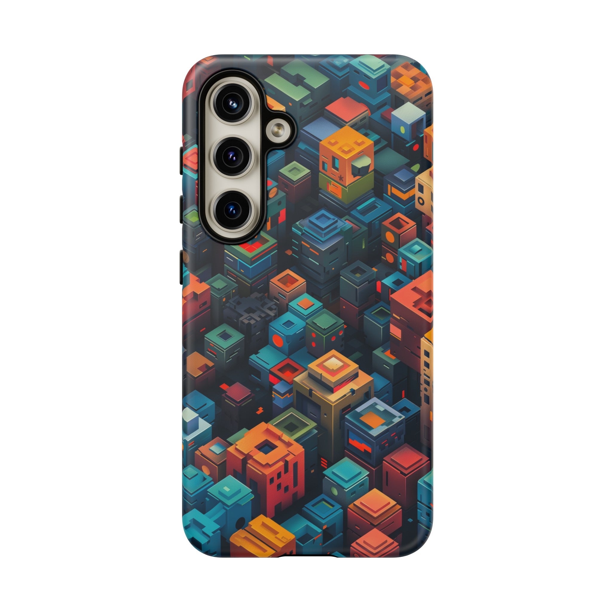 Pixel City Heights Tough Case