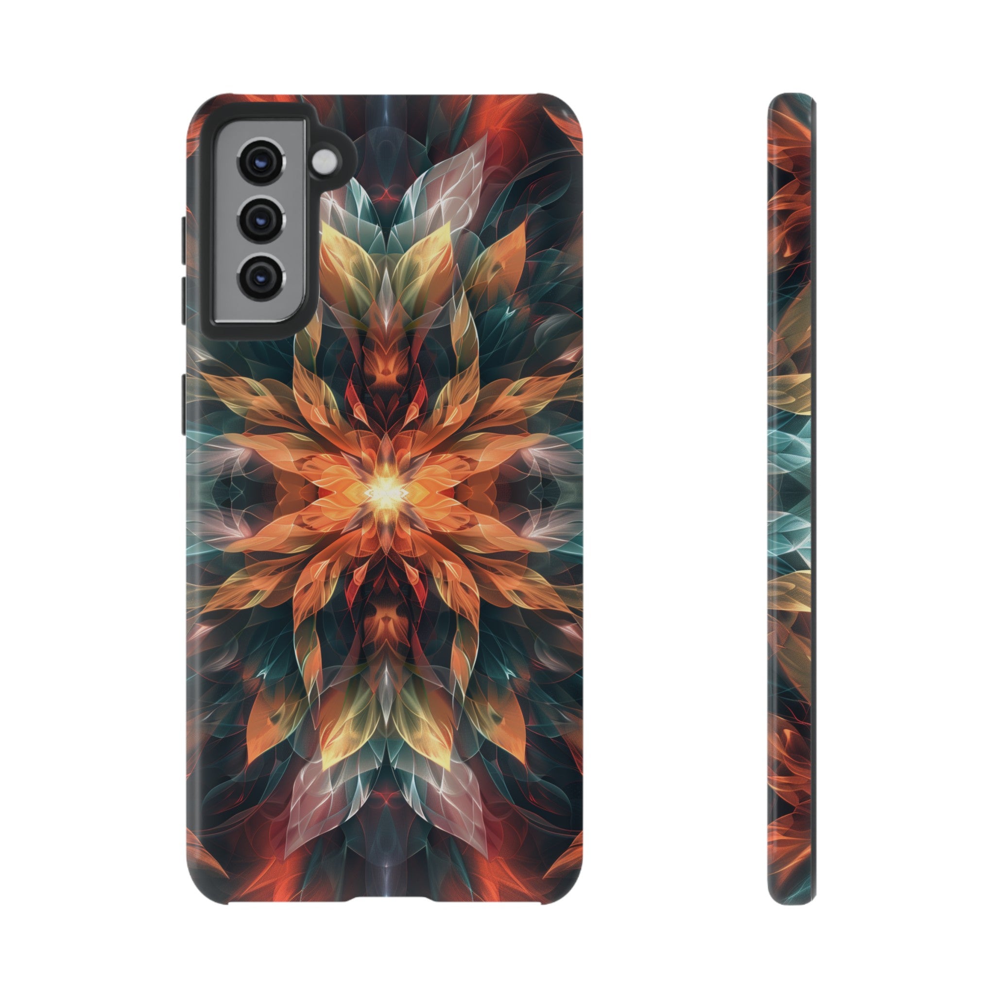 Radiant Bloom Fusion Tough Case