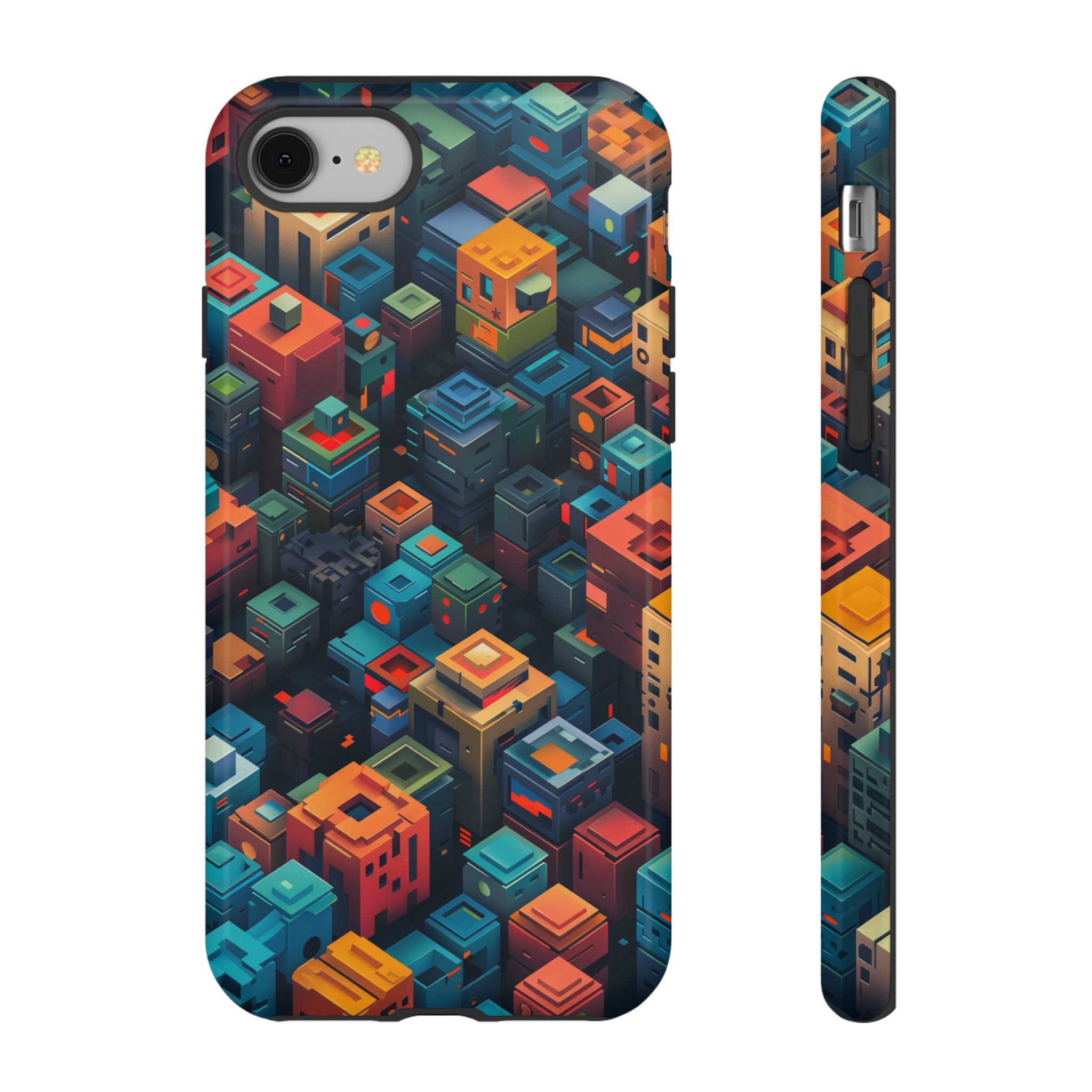 Pixel City Heights Tough Case