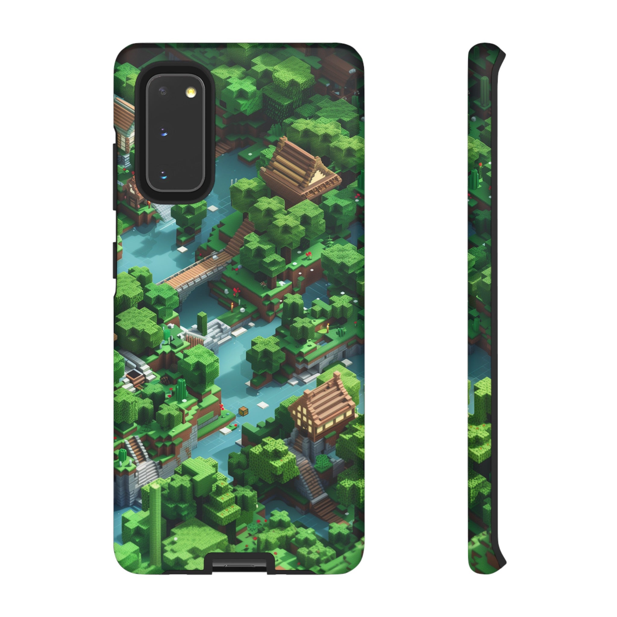 Minecraft Mini World Tough Case