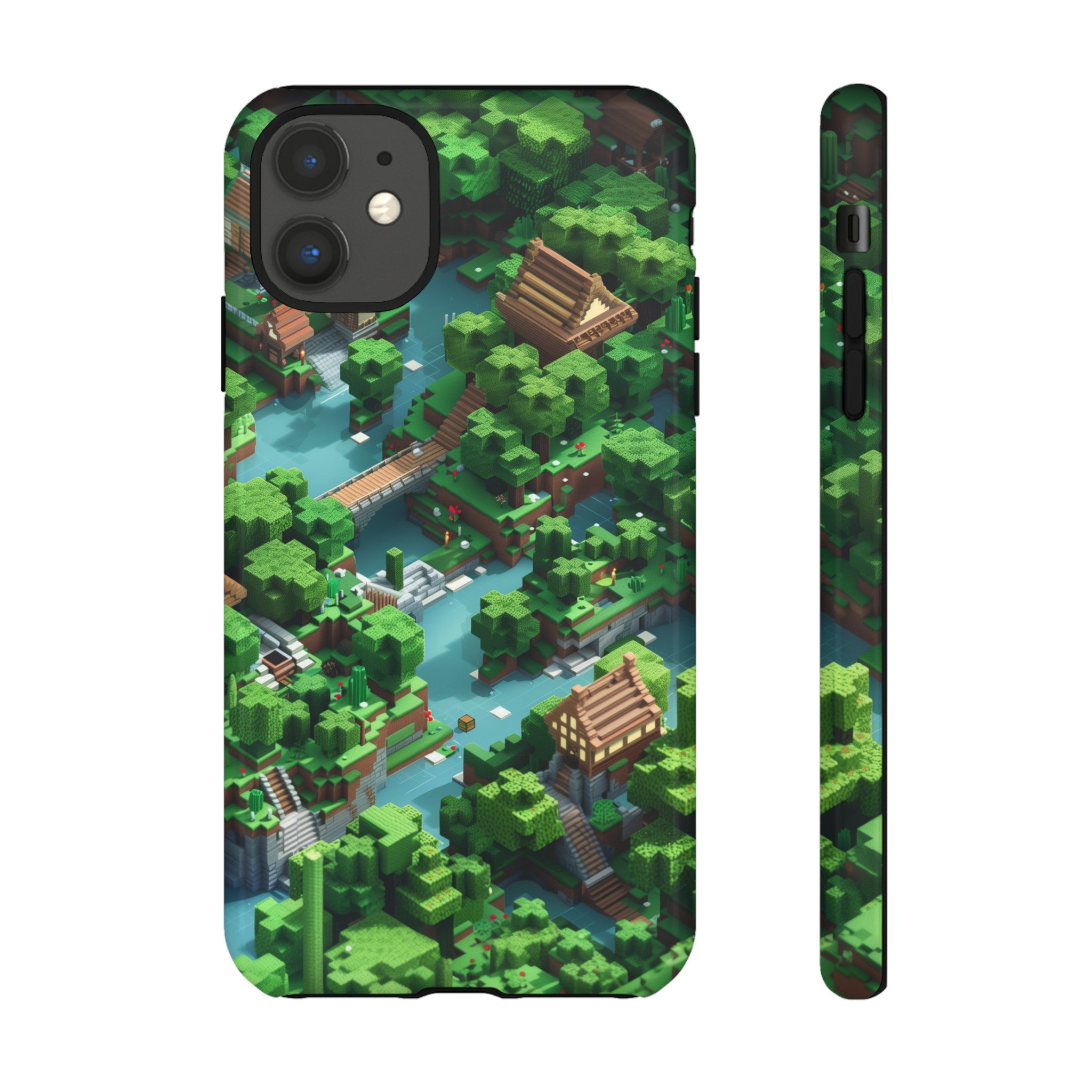 Minecraft Mini World Tough Case