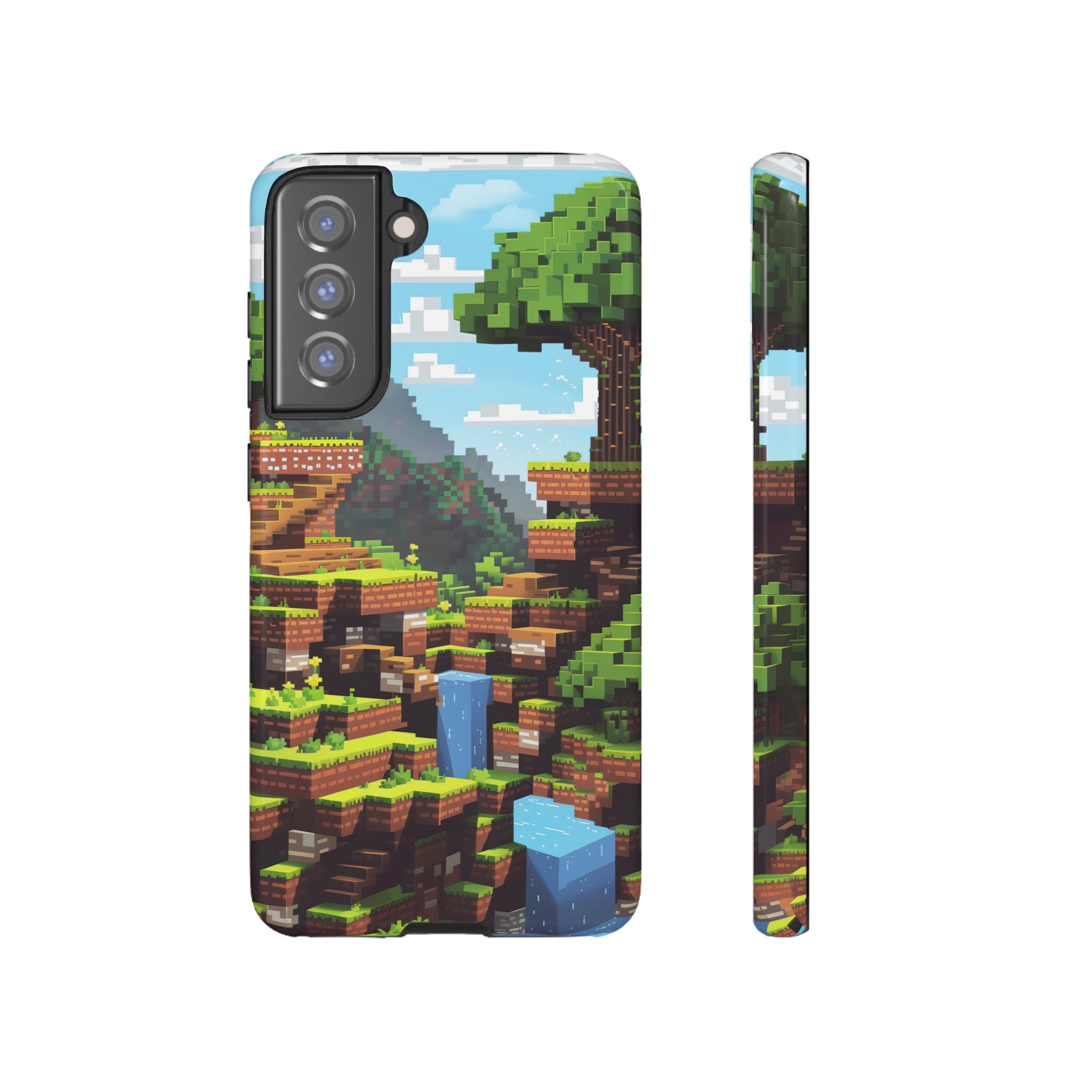 Minecraft Green Hills Tough Case