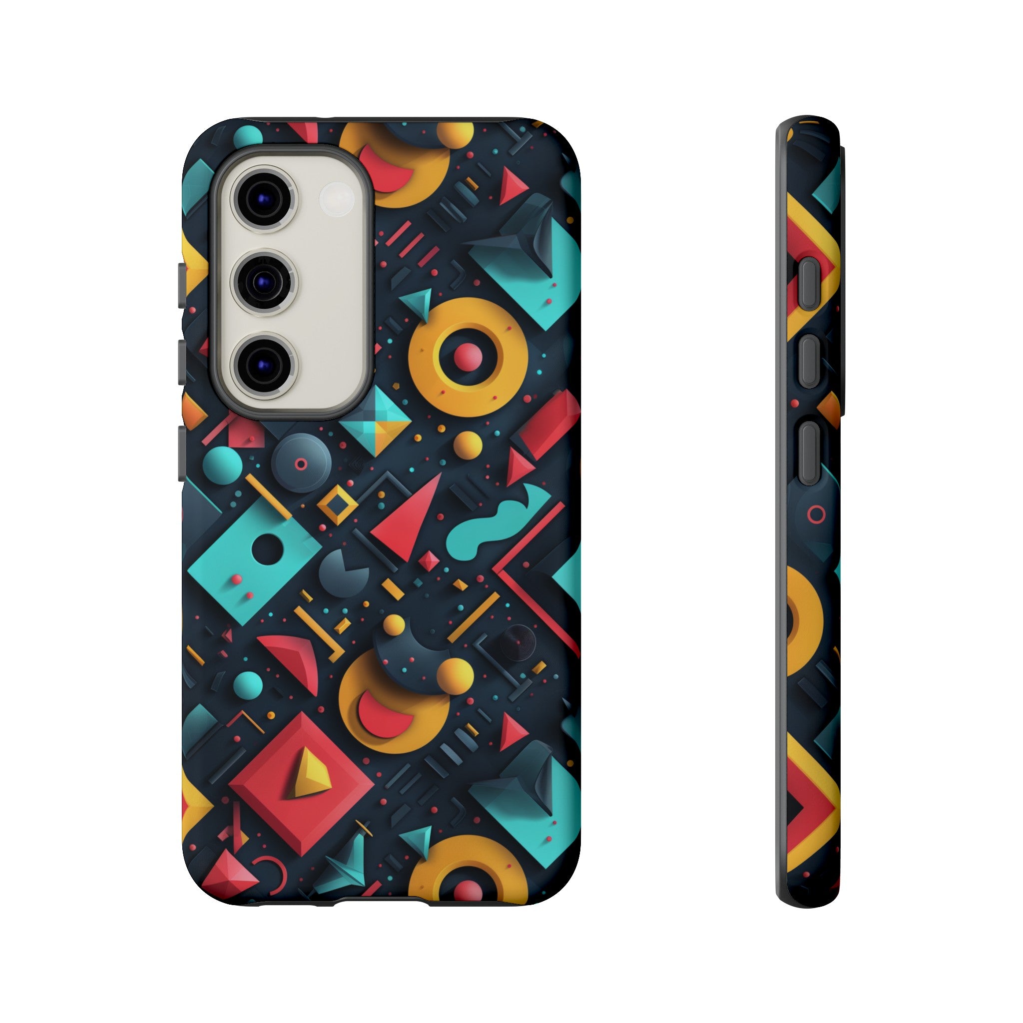 Playful Polygon Playground Tough Case