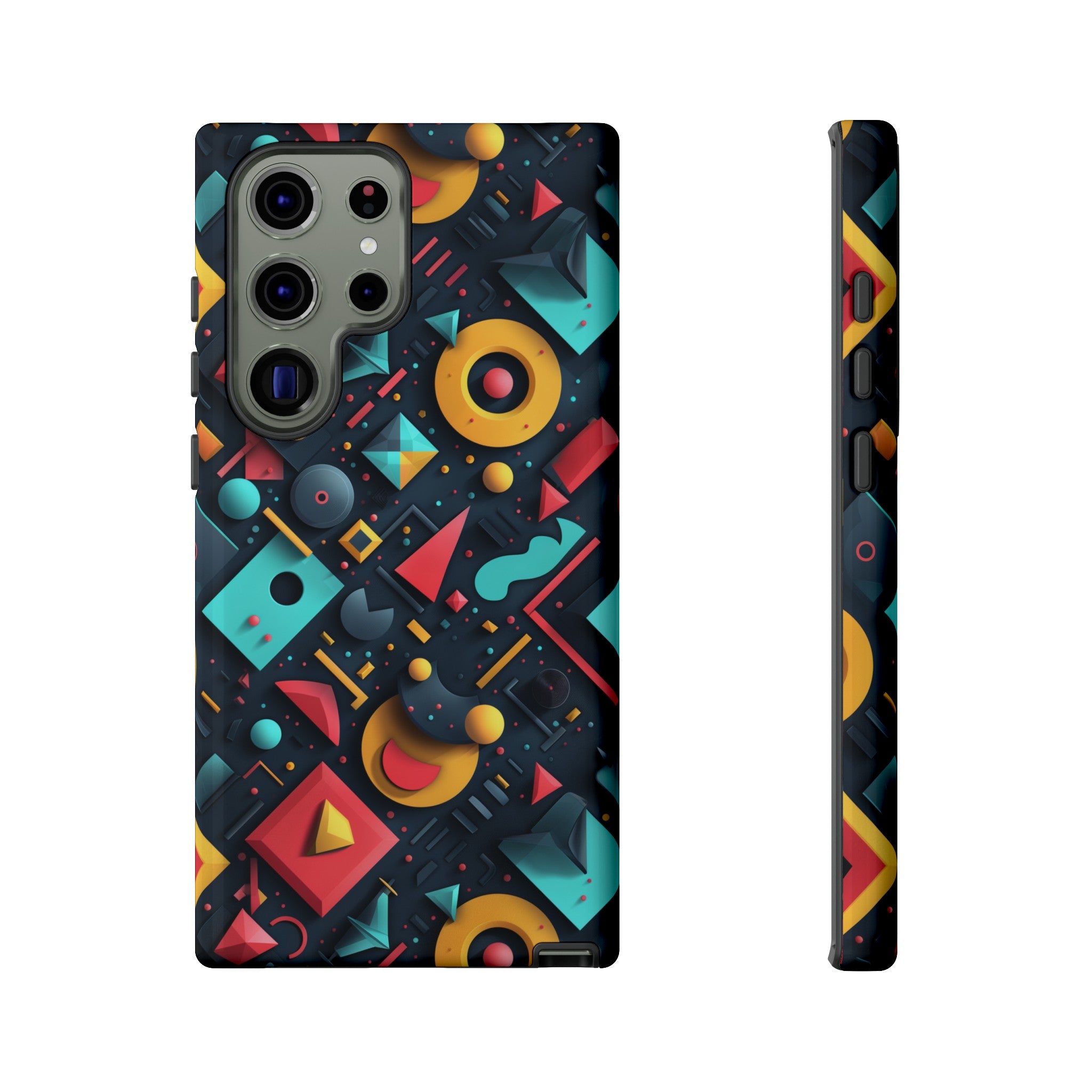 Playful Polygon Playground Tough Case