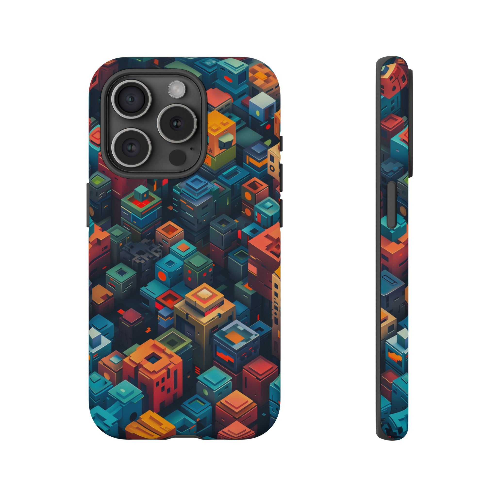 Pixel City Heights Tough Case