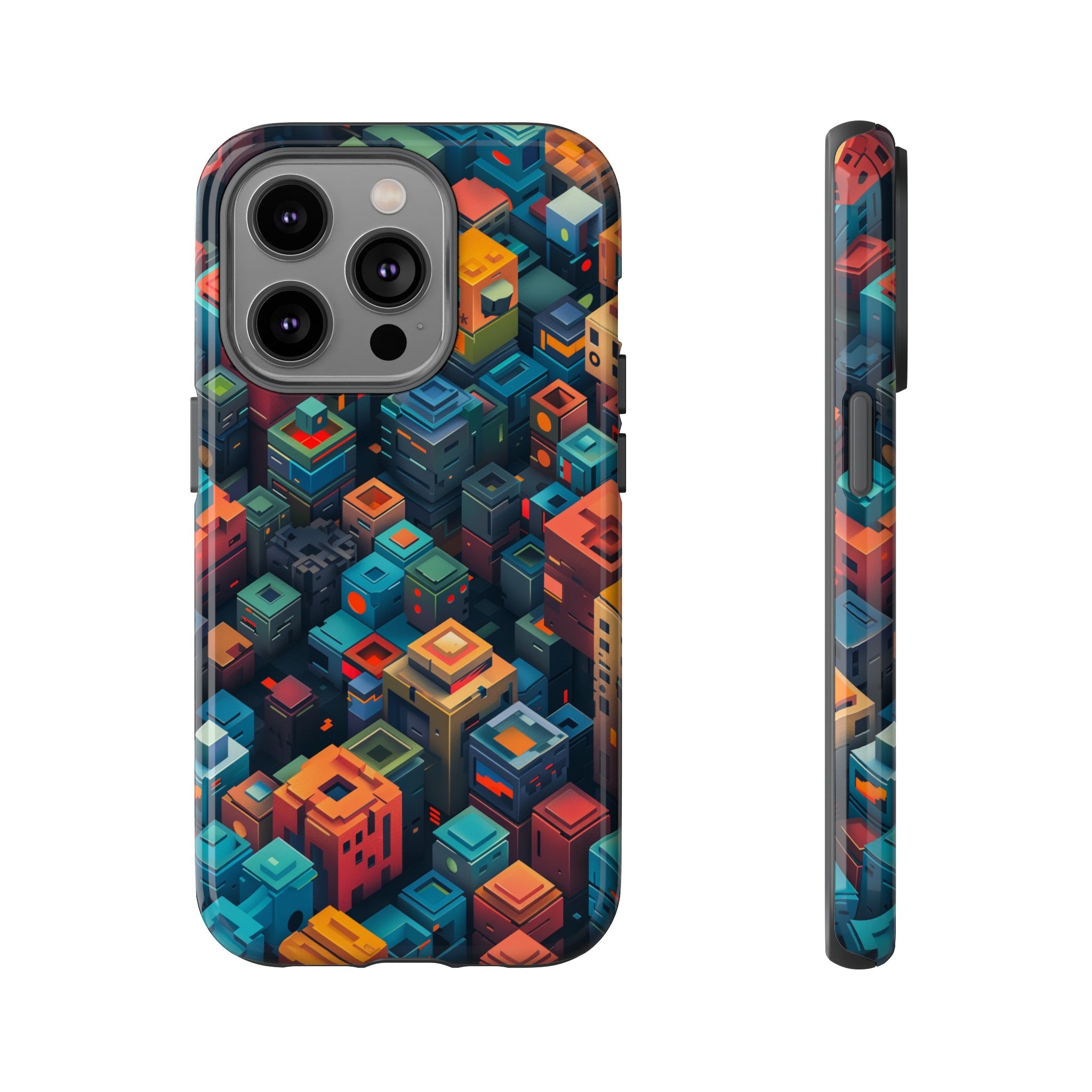 Pixel City Heights Tough Case