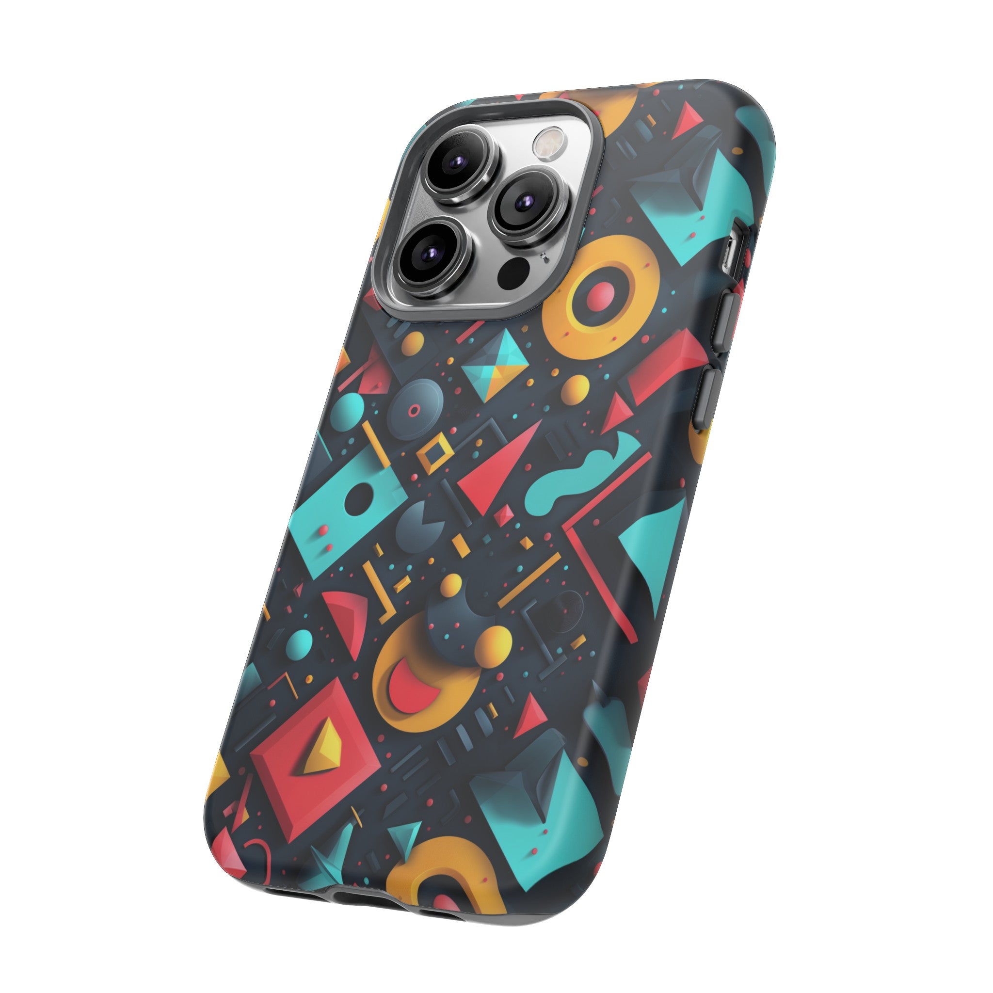 Playful Polygon Playground Tough Case