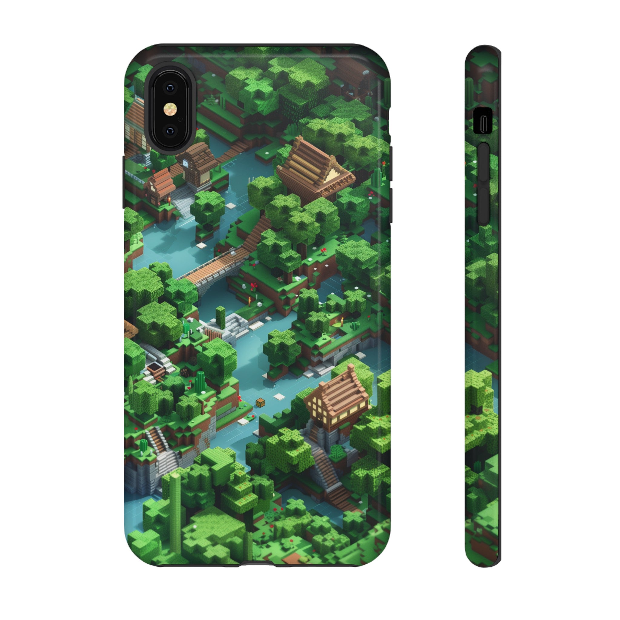 Minecraft Mini World Tough Case