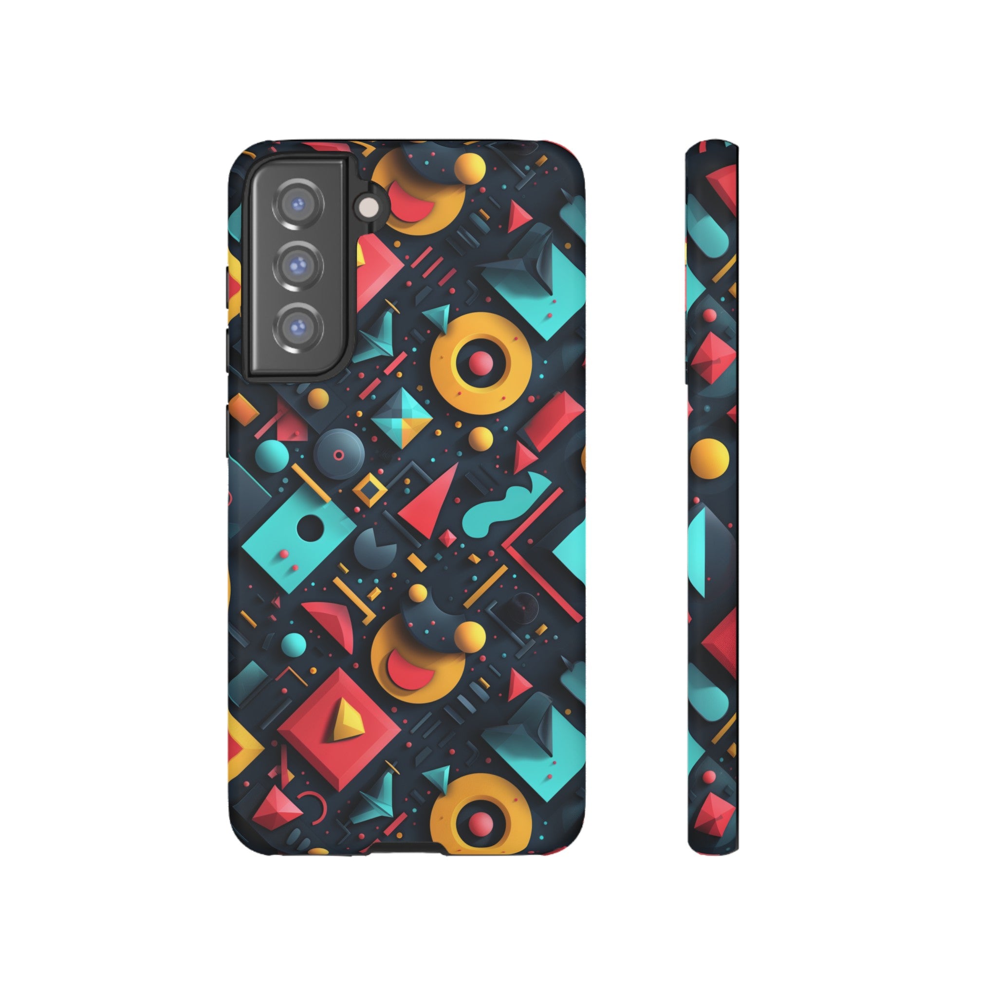 Playful Polygon Playground Tough Case