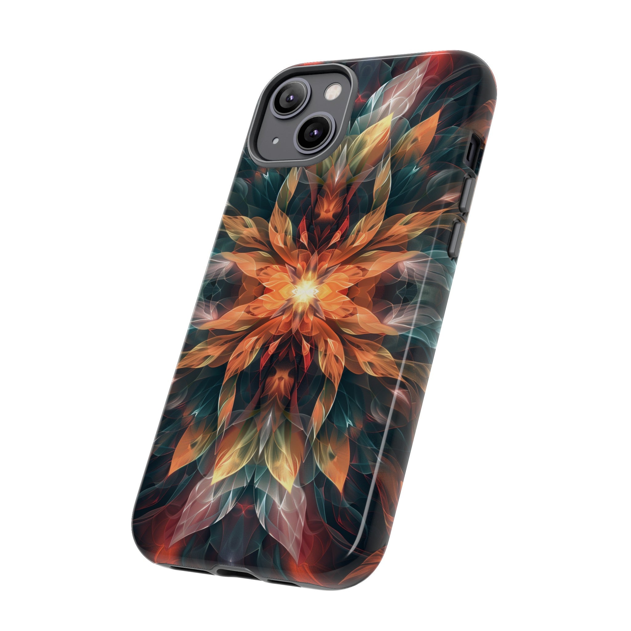 Radiant Bloom Fusion Tough Case