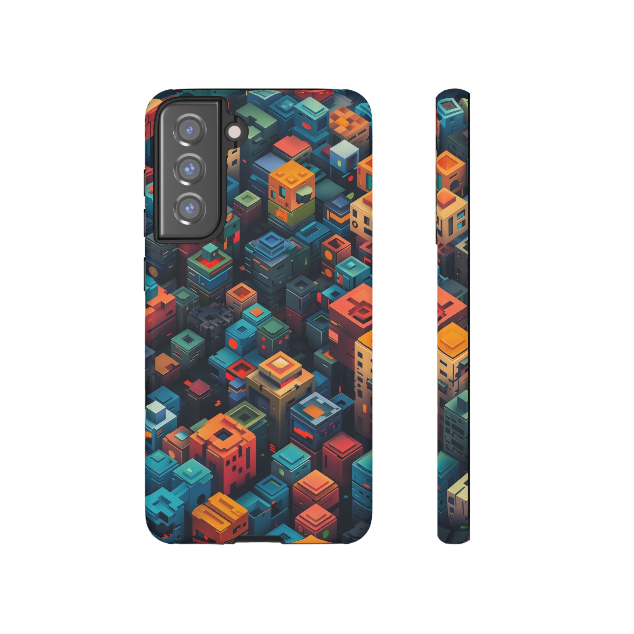 Pixel City Heights Tough Case