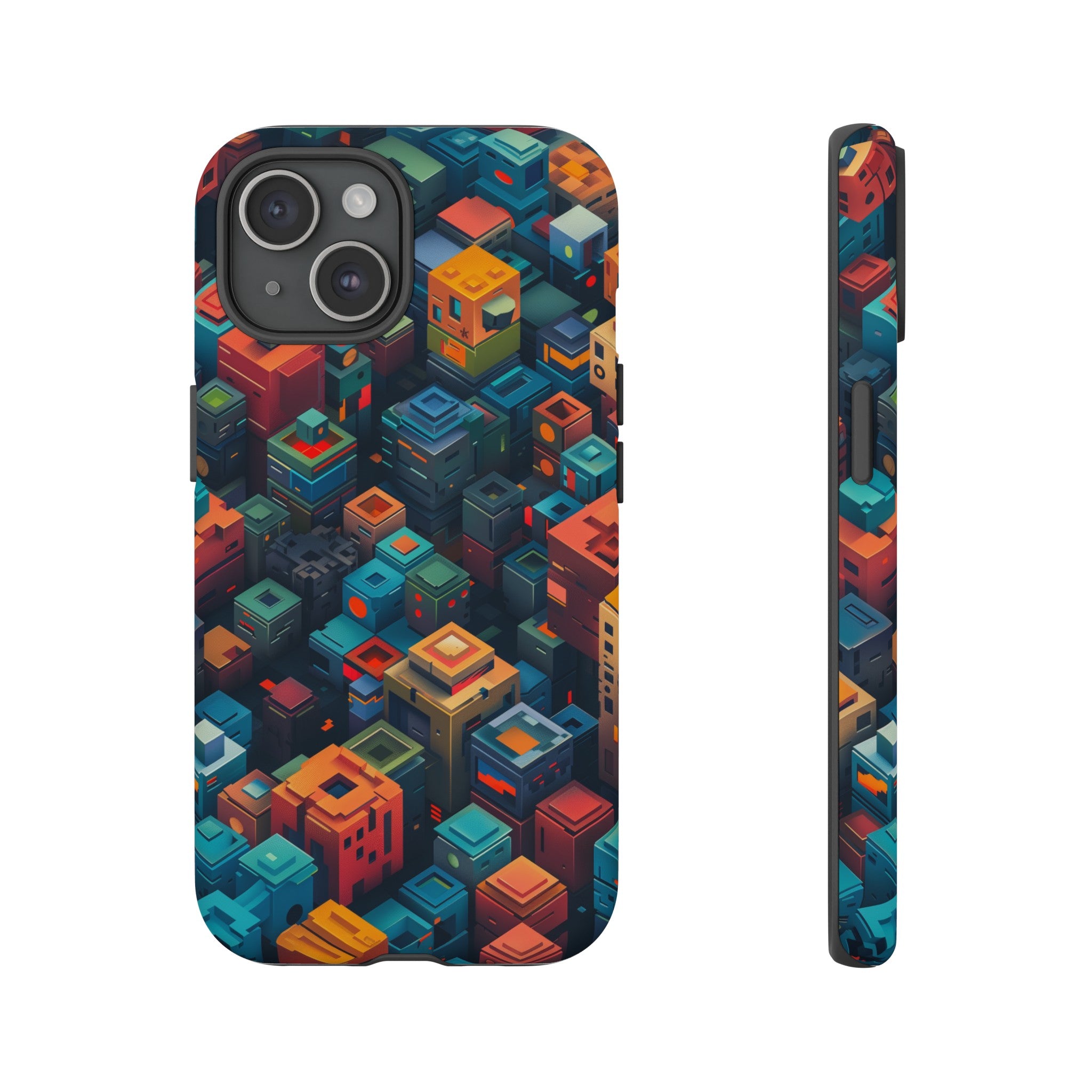 Pixel City Heights Tough Case