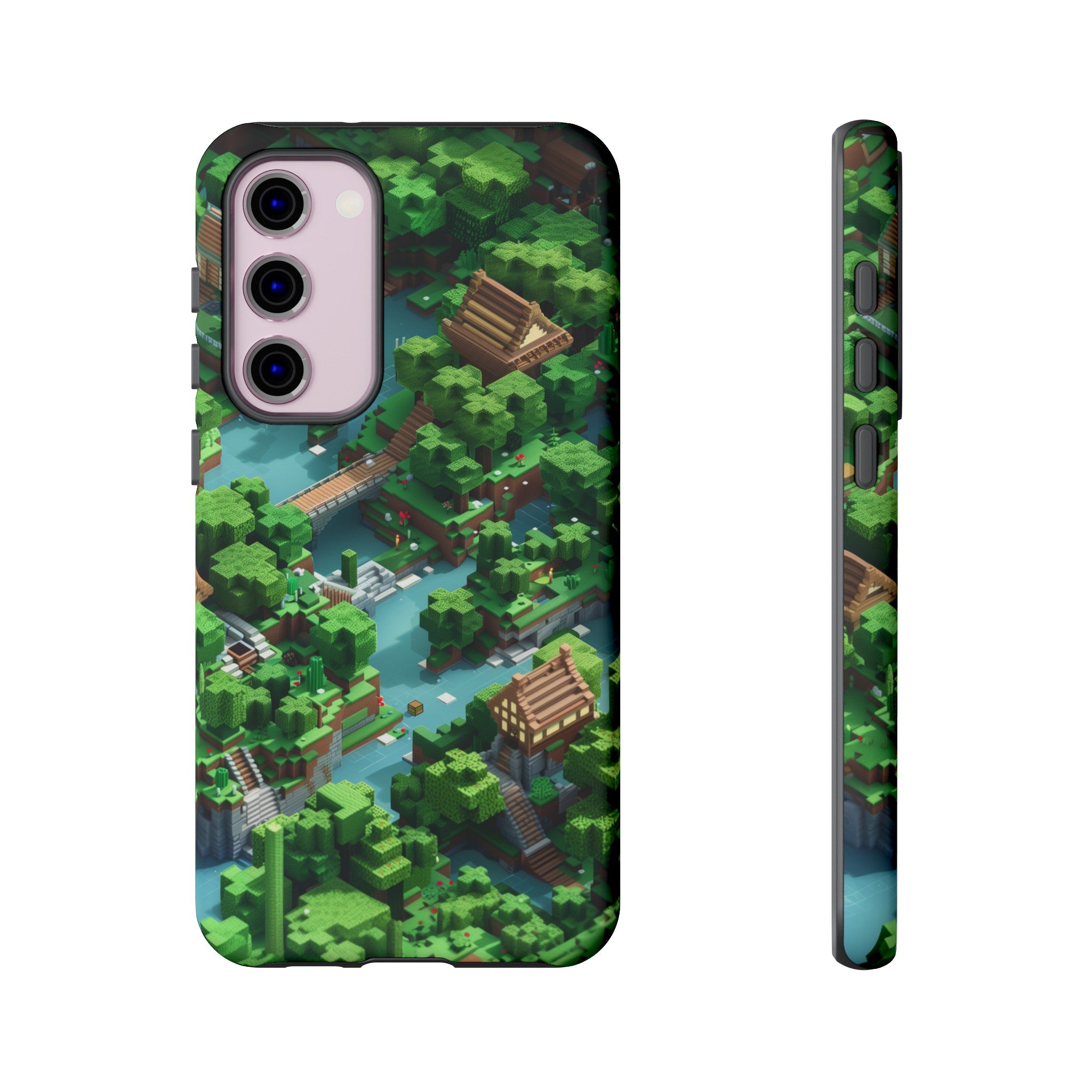 Minecraft Mini World Tough Case