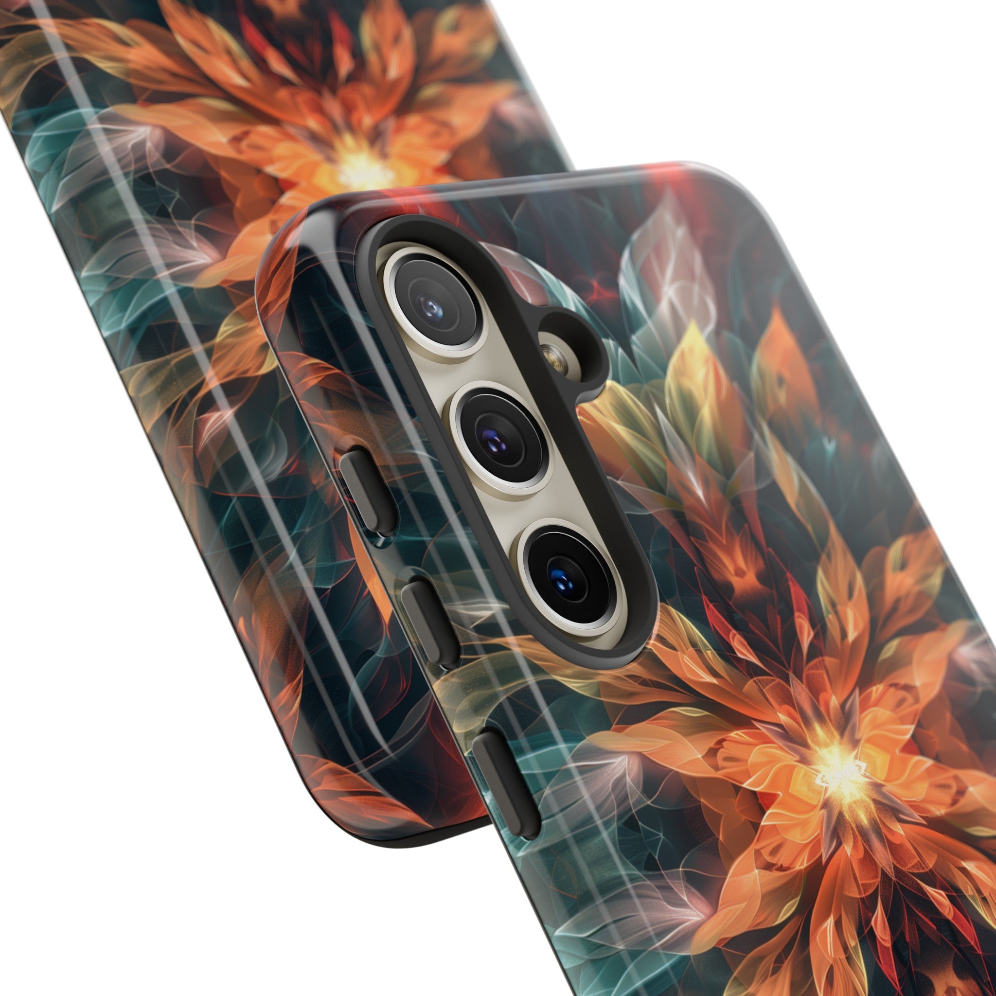 Radiant Bloom Fusion Tough Case