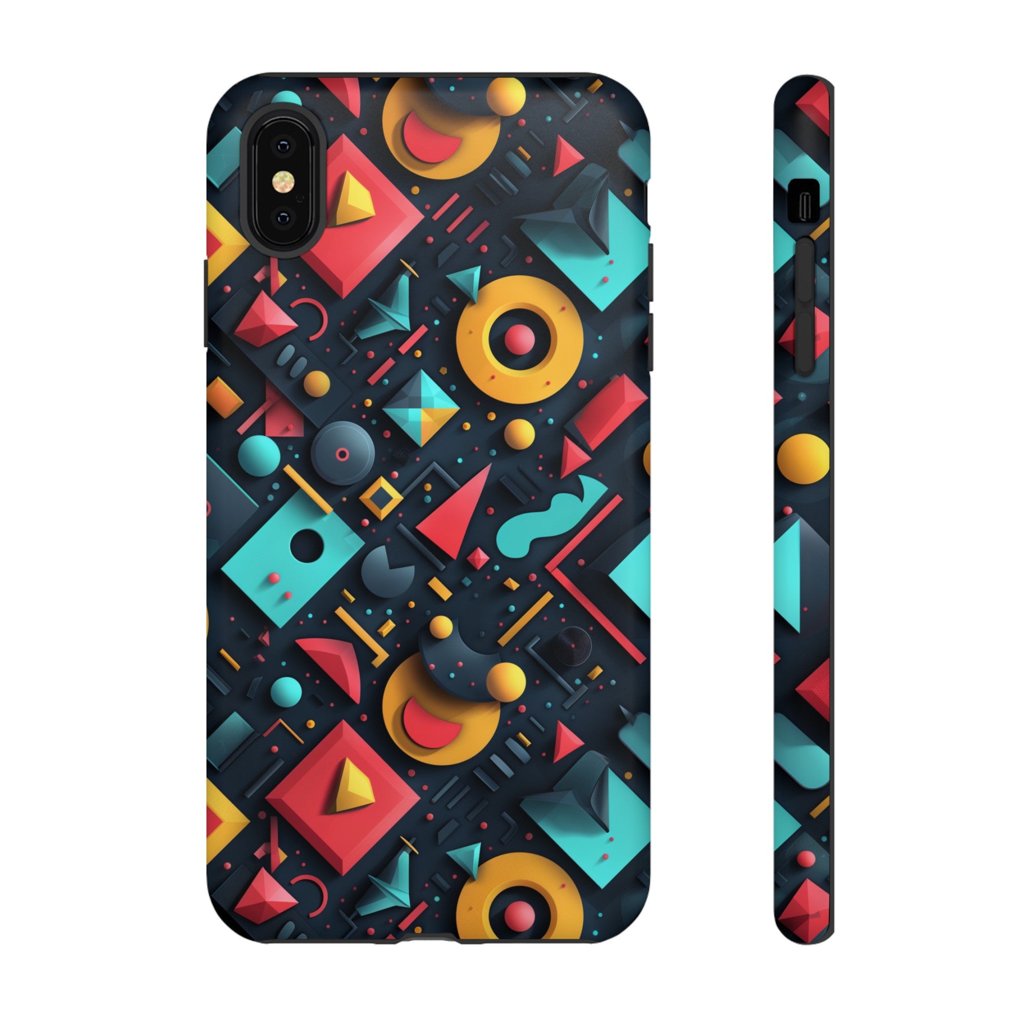 Playful Polygon Playground Tough Case