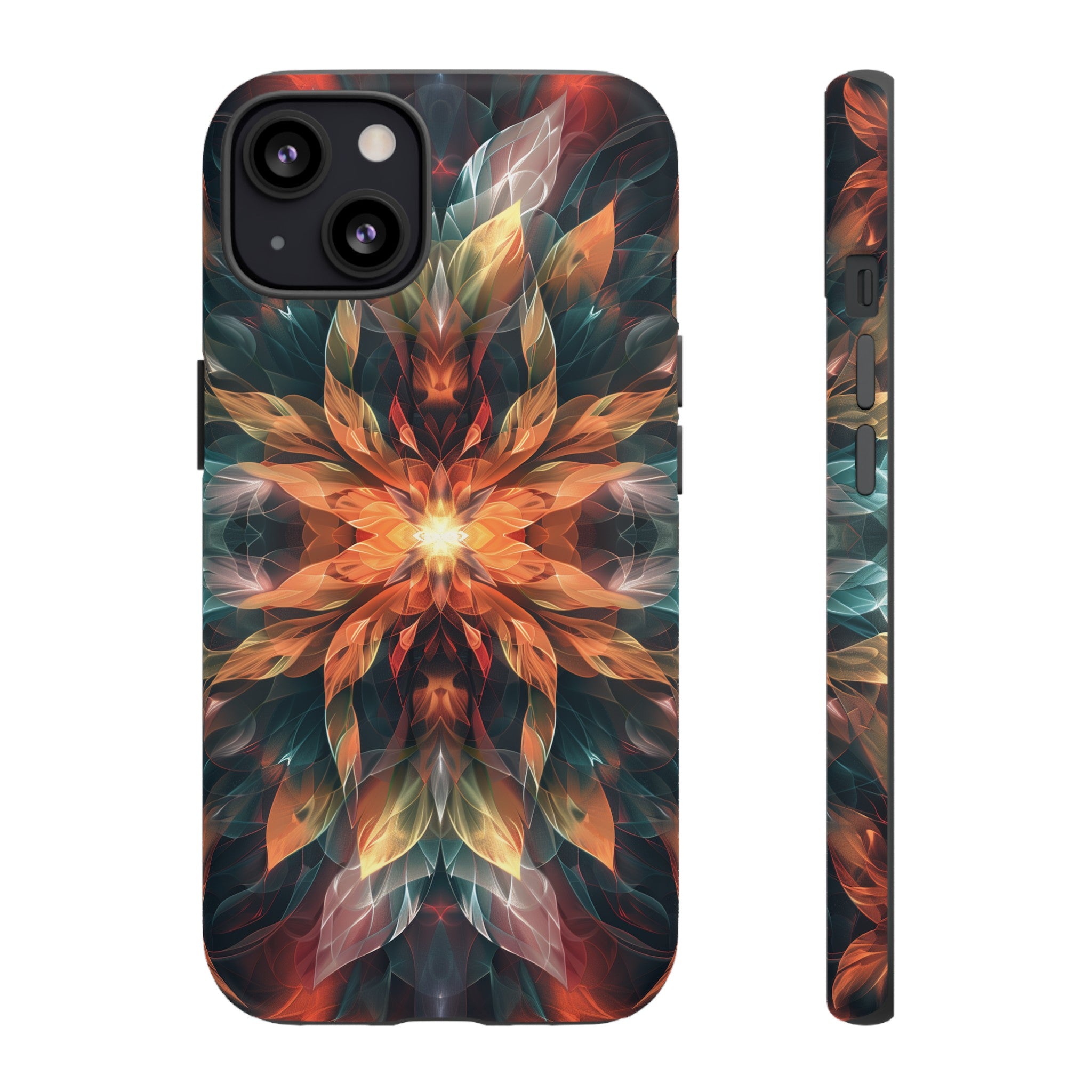 Radiant Bloom Fusion Tough Case