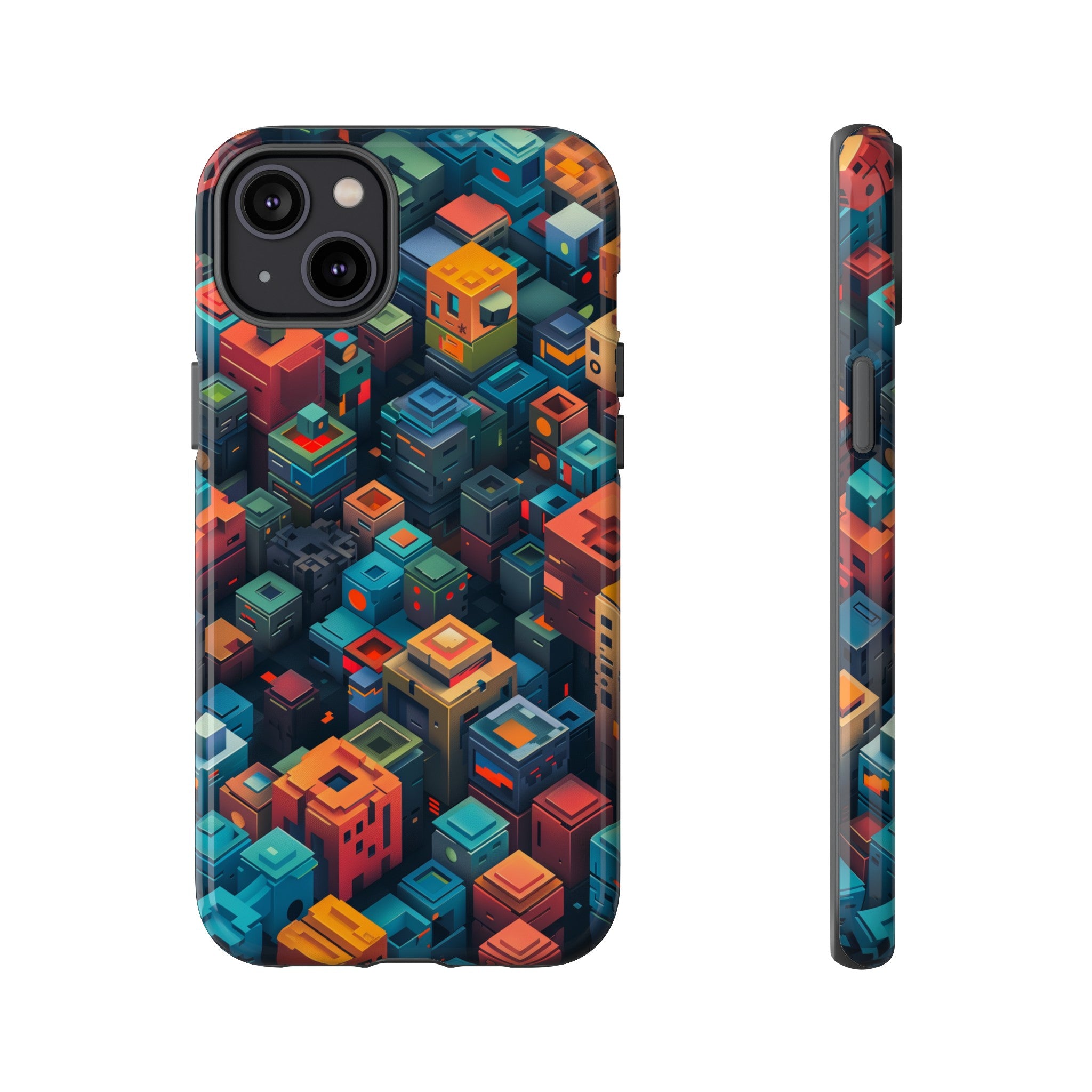 Pixel City Heights Tough Case