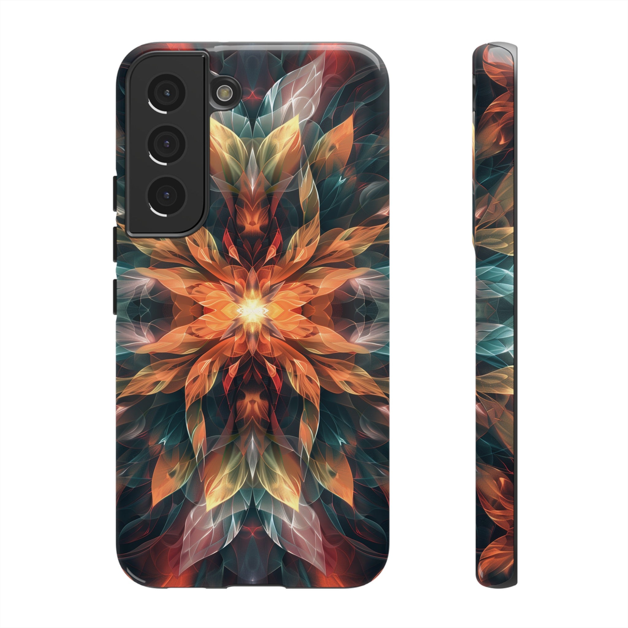 Radiant Bloom Fusion Tough Case