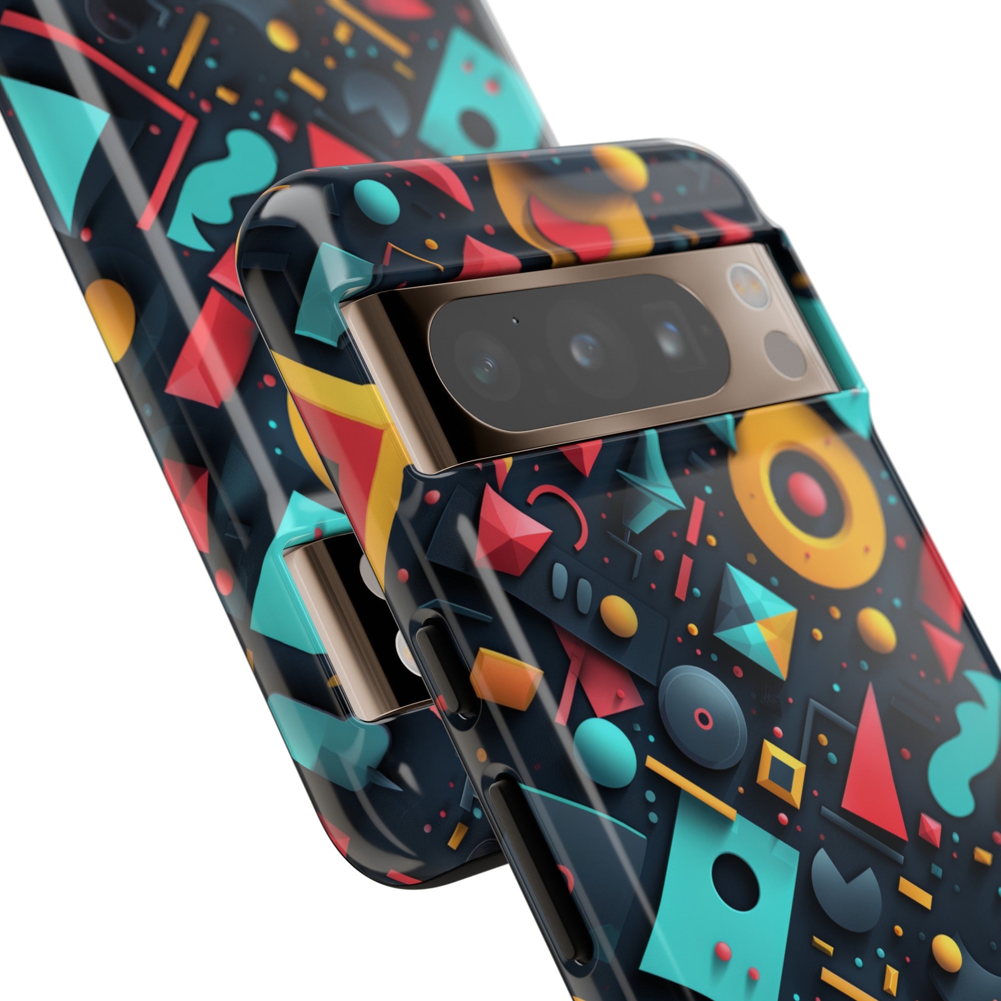 Playful Polygon Playground Tough Case