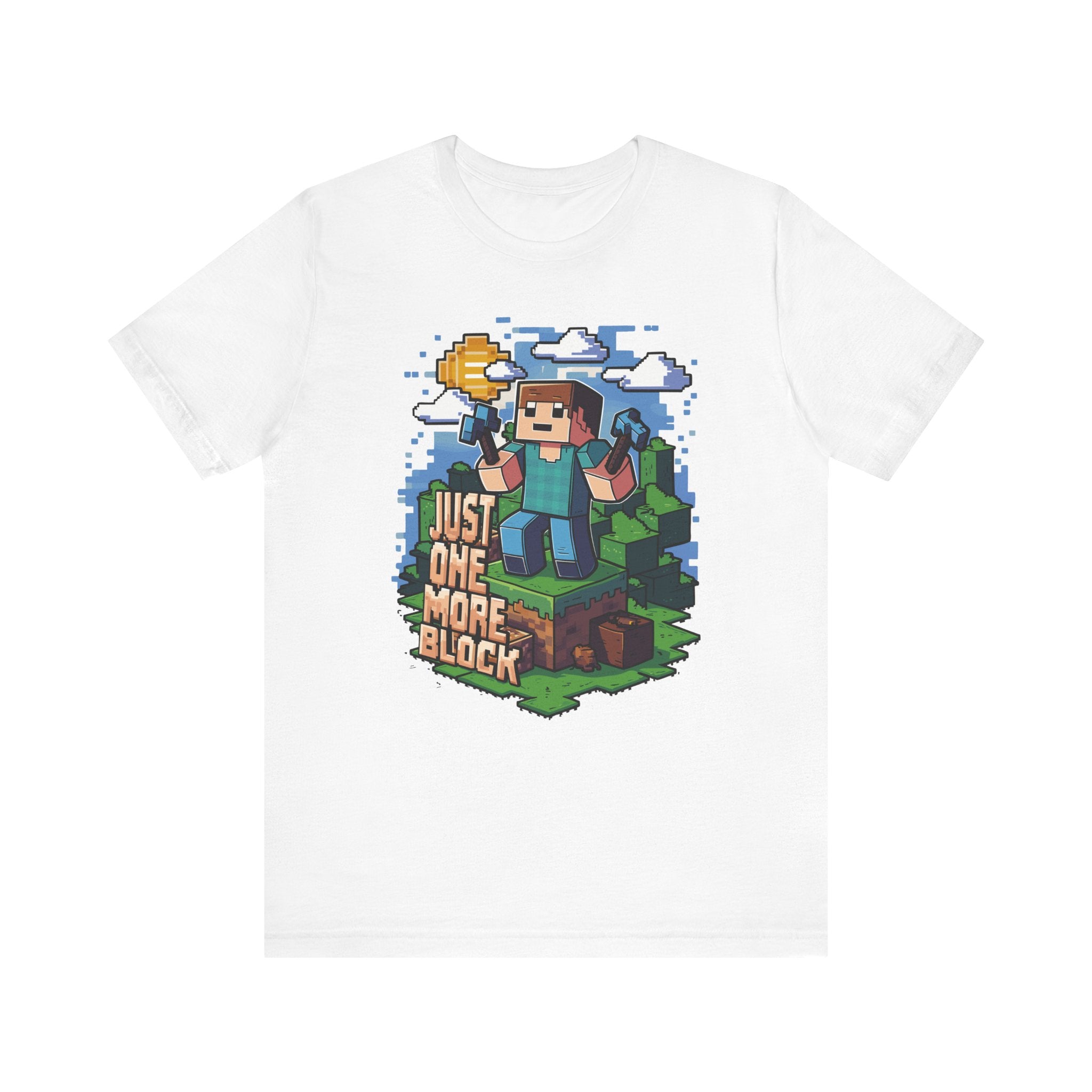 Minecraft Just One More Block Unisex T-Shirt