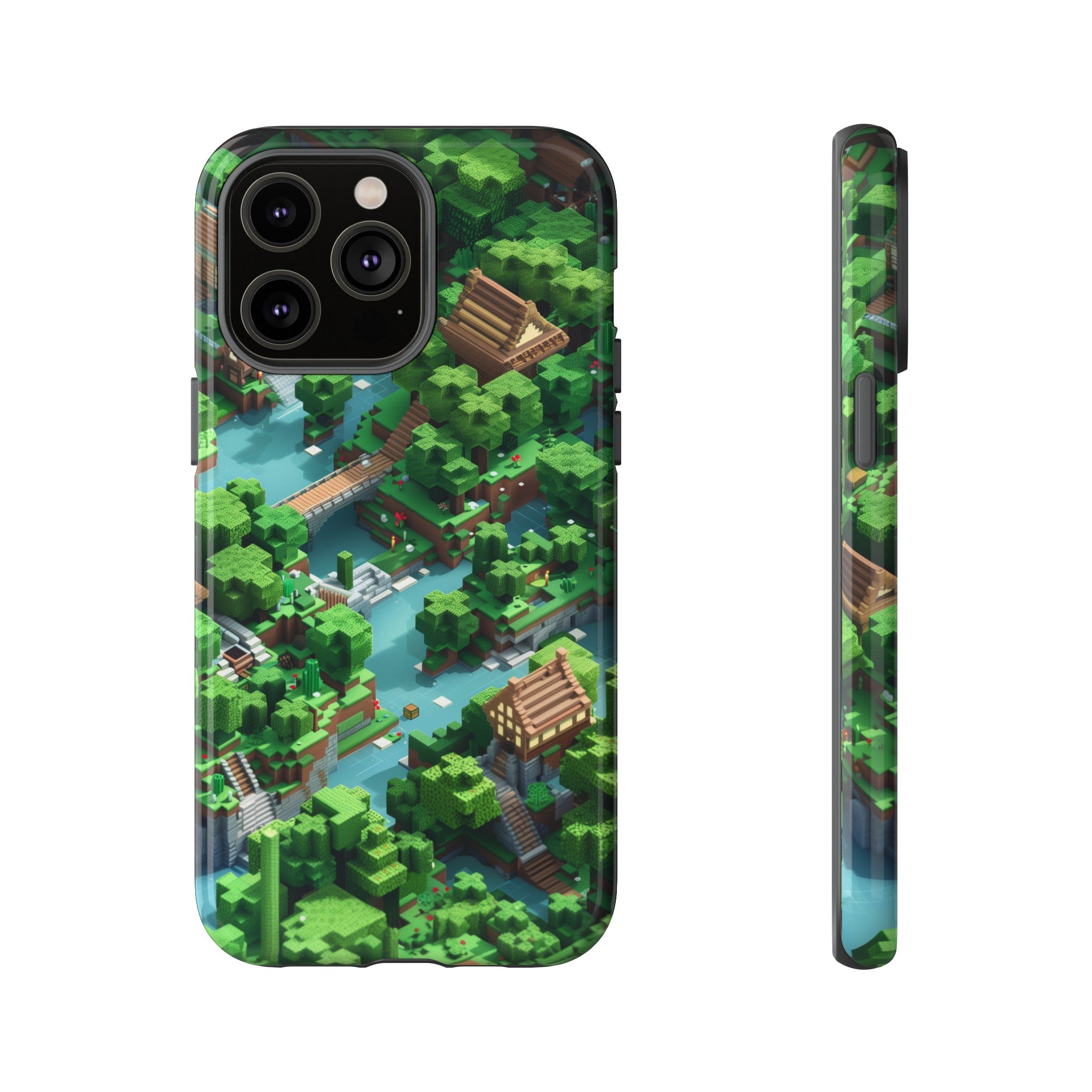 Minecraft Mini World Tough Case