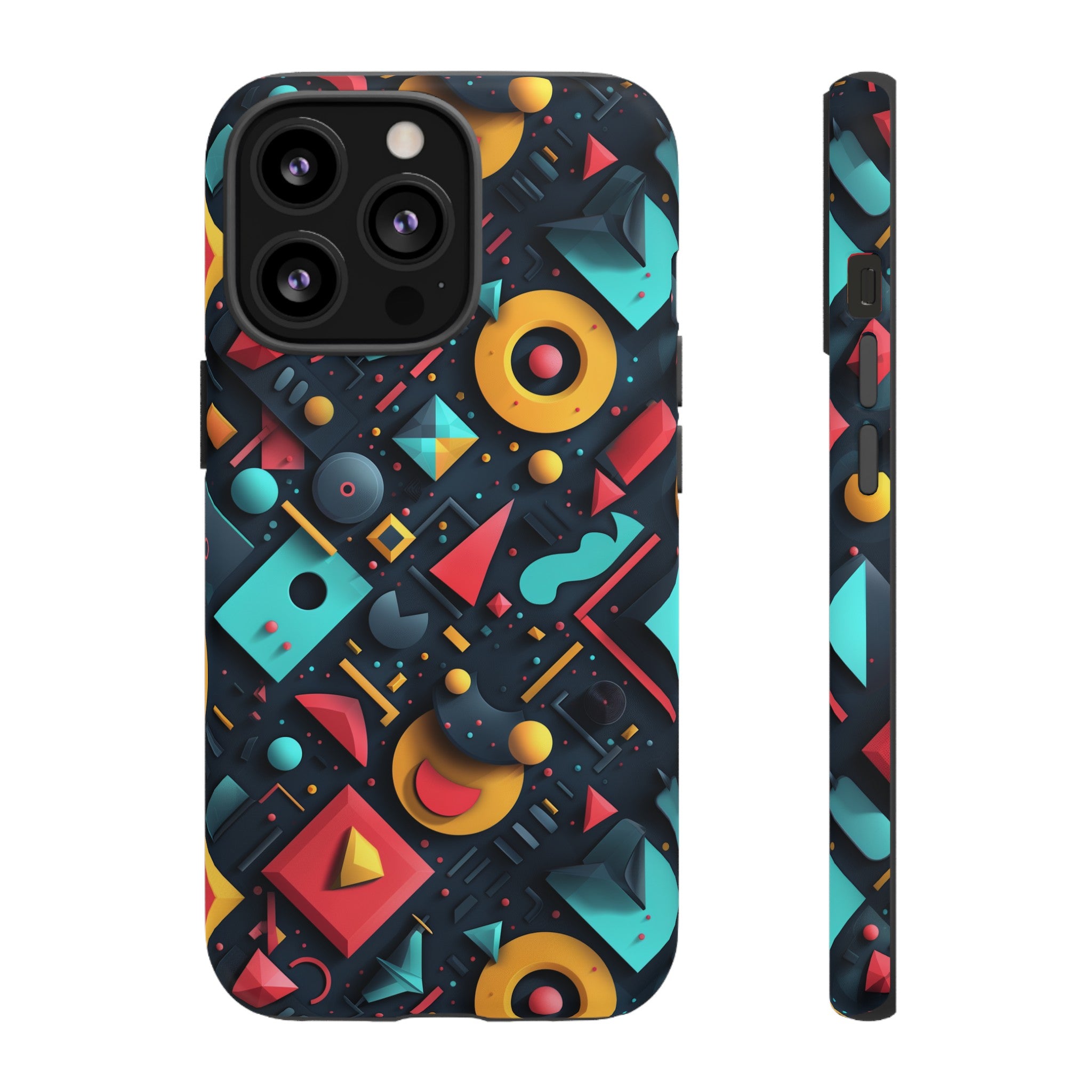 Playful Polygon Playground Tough Case