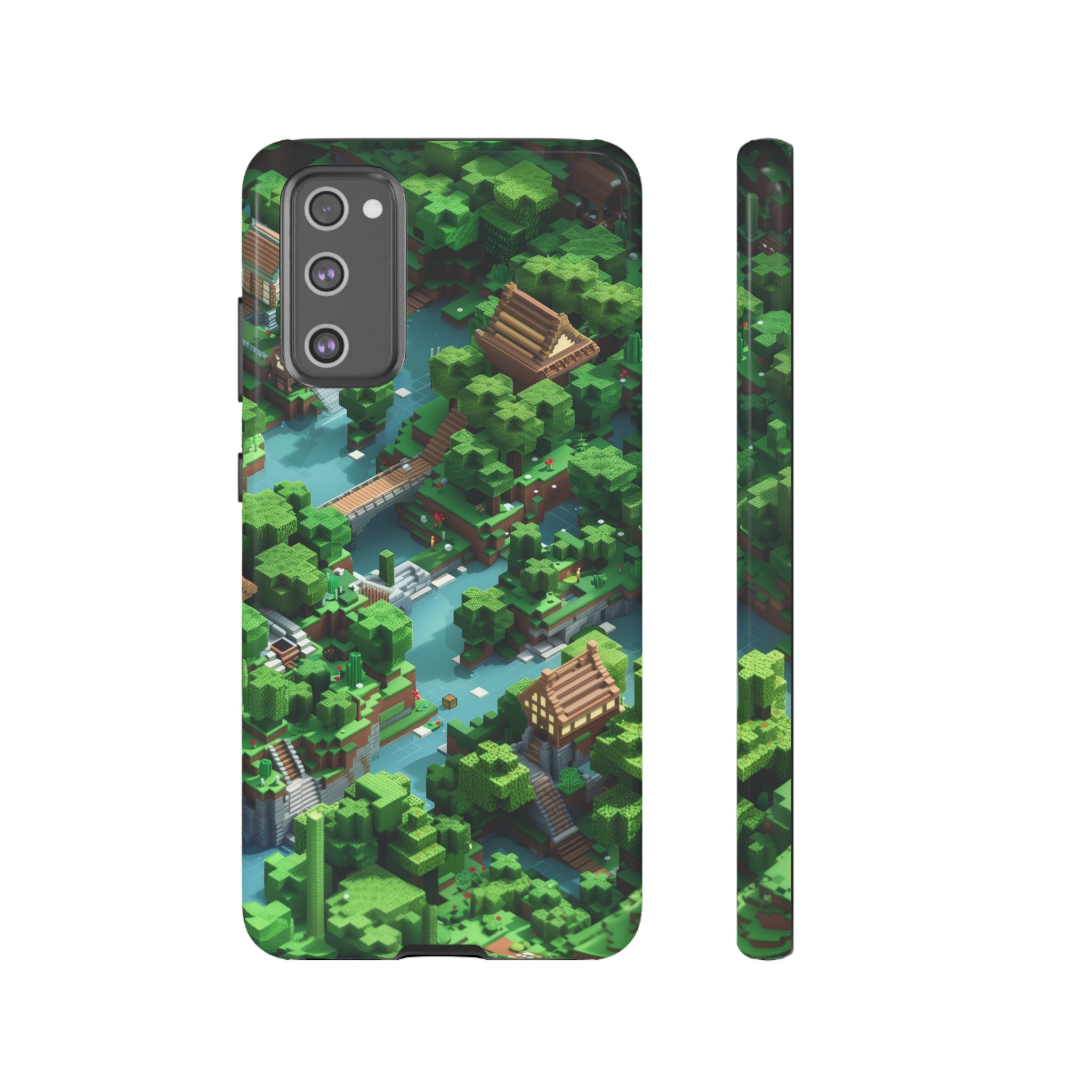 Minecraft Mini World Tough Case