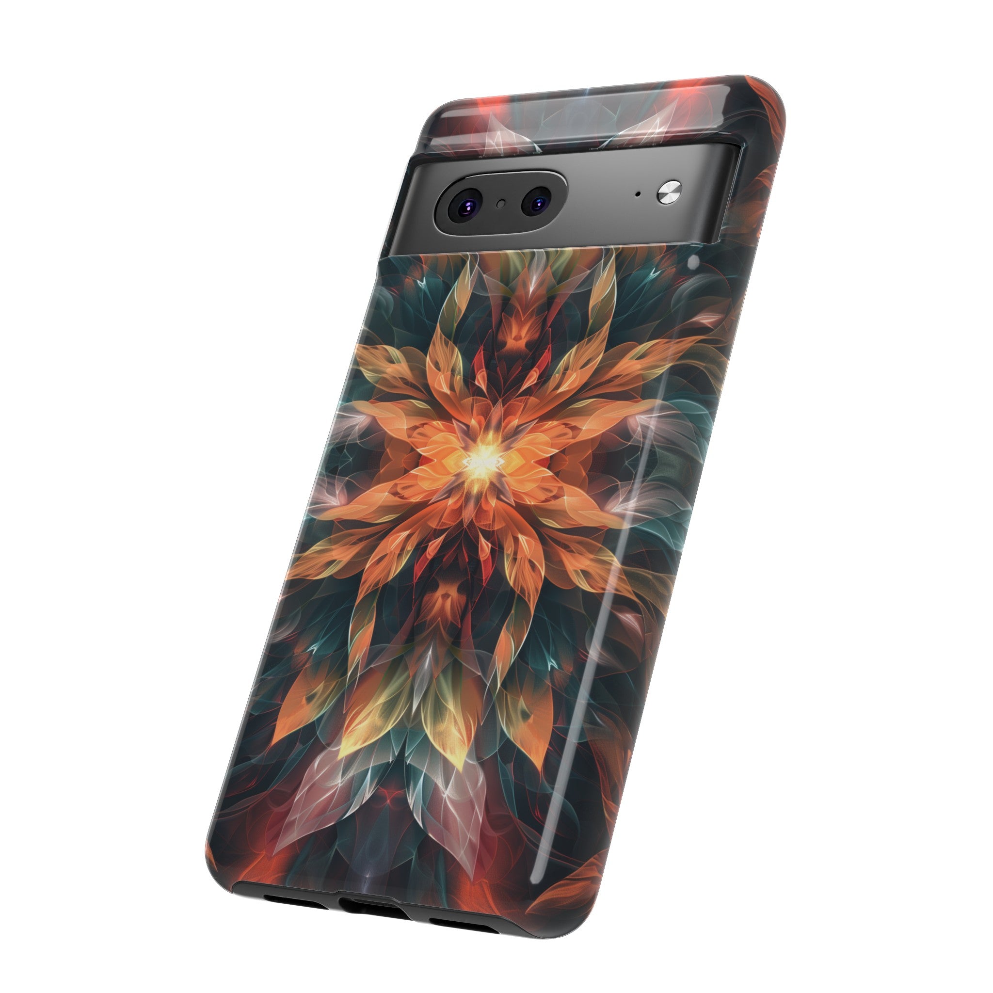 Radiant Bloom Fusion Tough Case