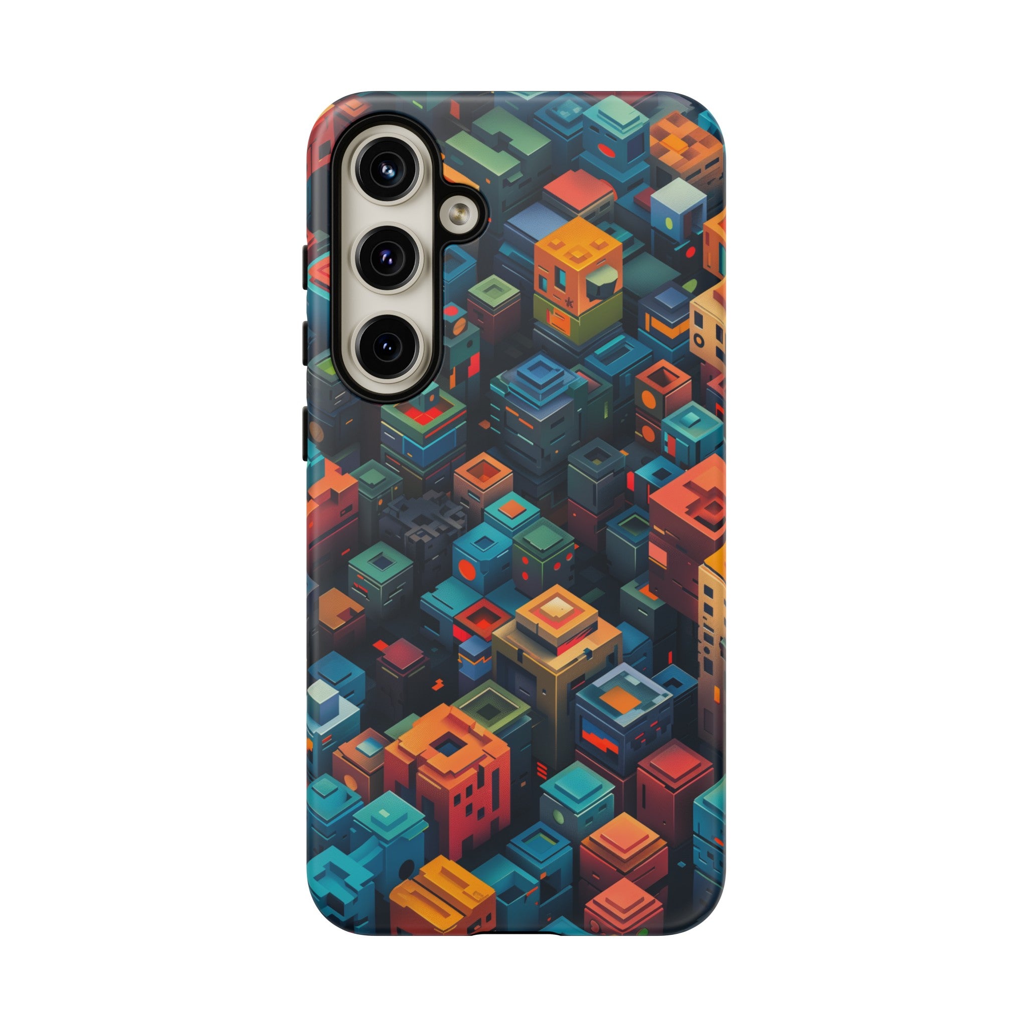 Pixel City Heights Tough Case