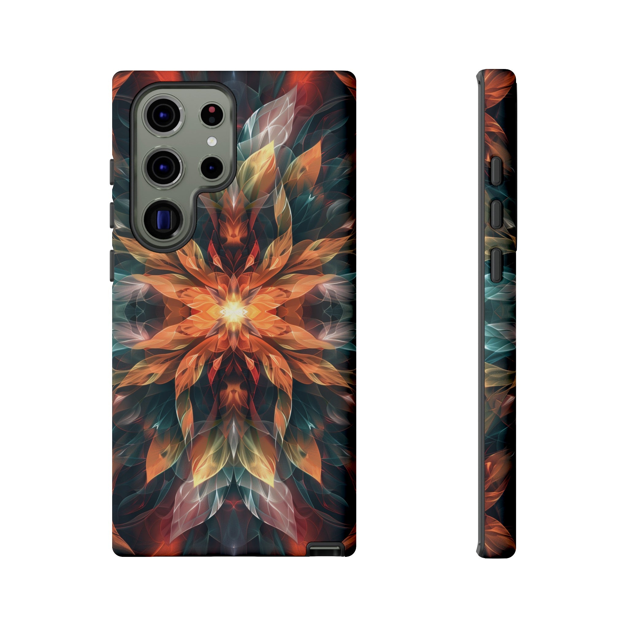 Radiant Bloom Fusion Tough Case