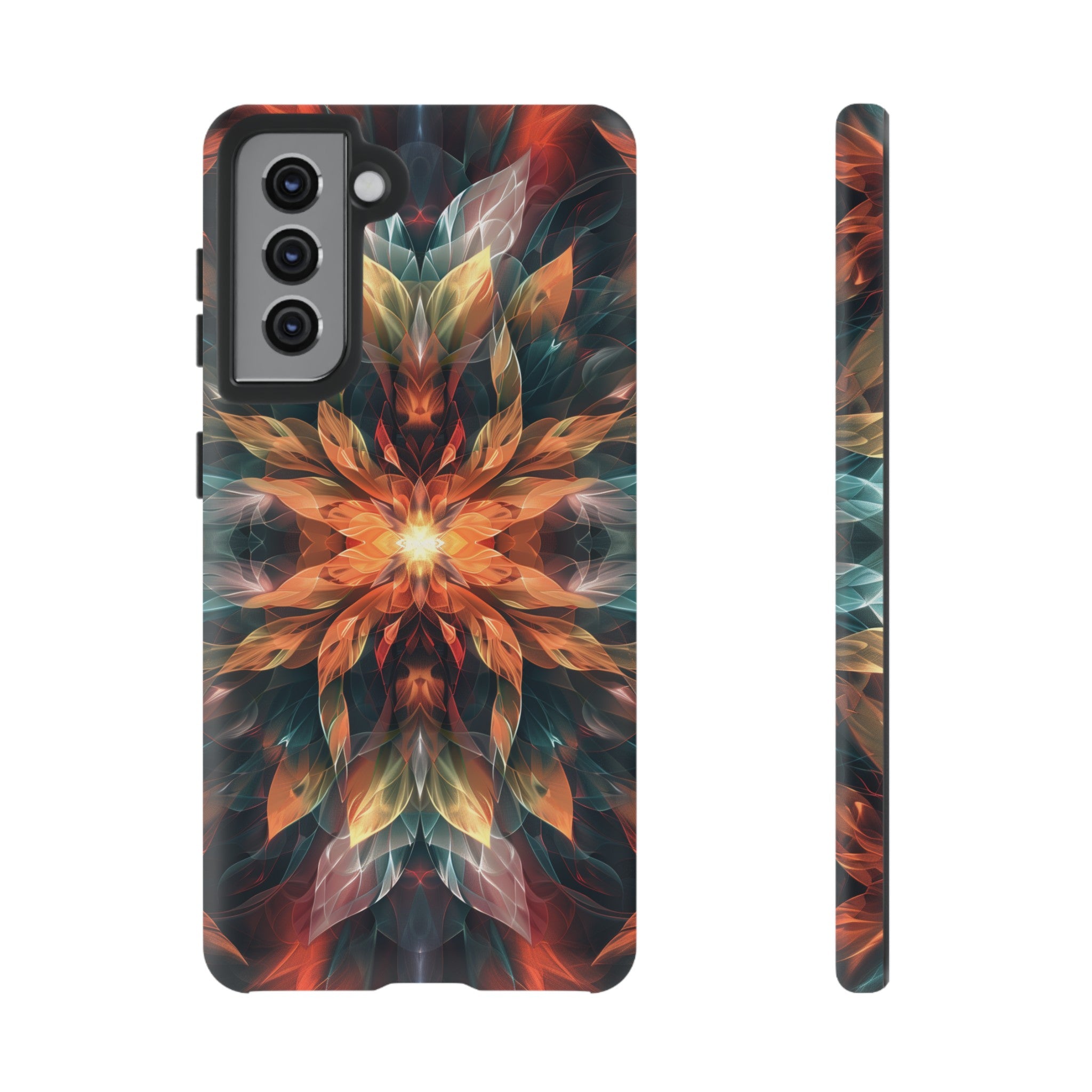 Radiant Bloom Fusion Tough Case