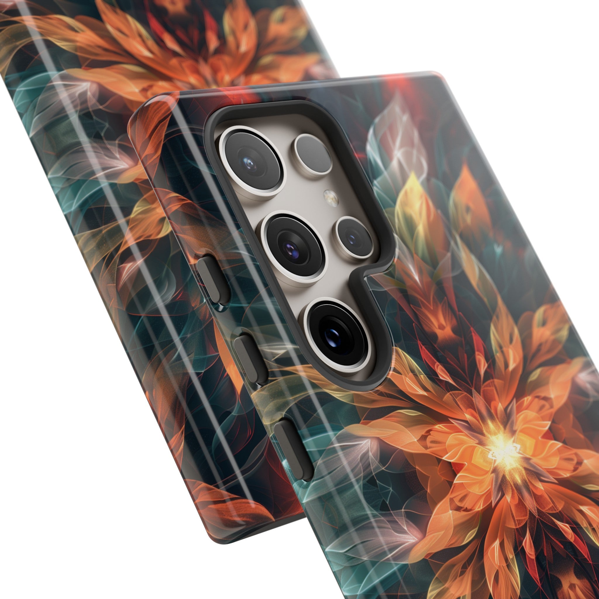 Radiant Bloom Fusion Tough Case