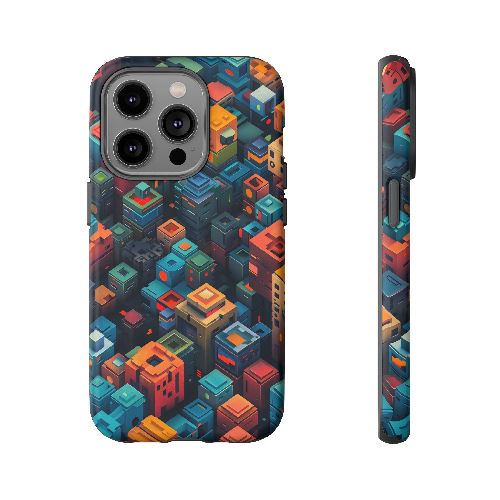 Pixel City Heights Tough Case