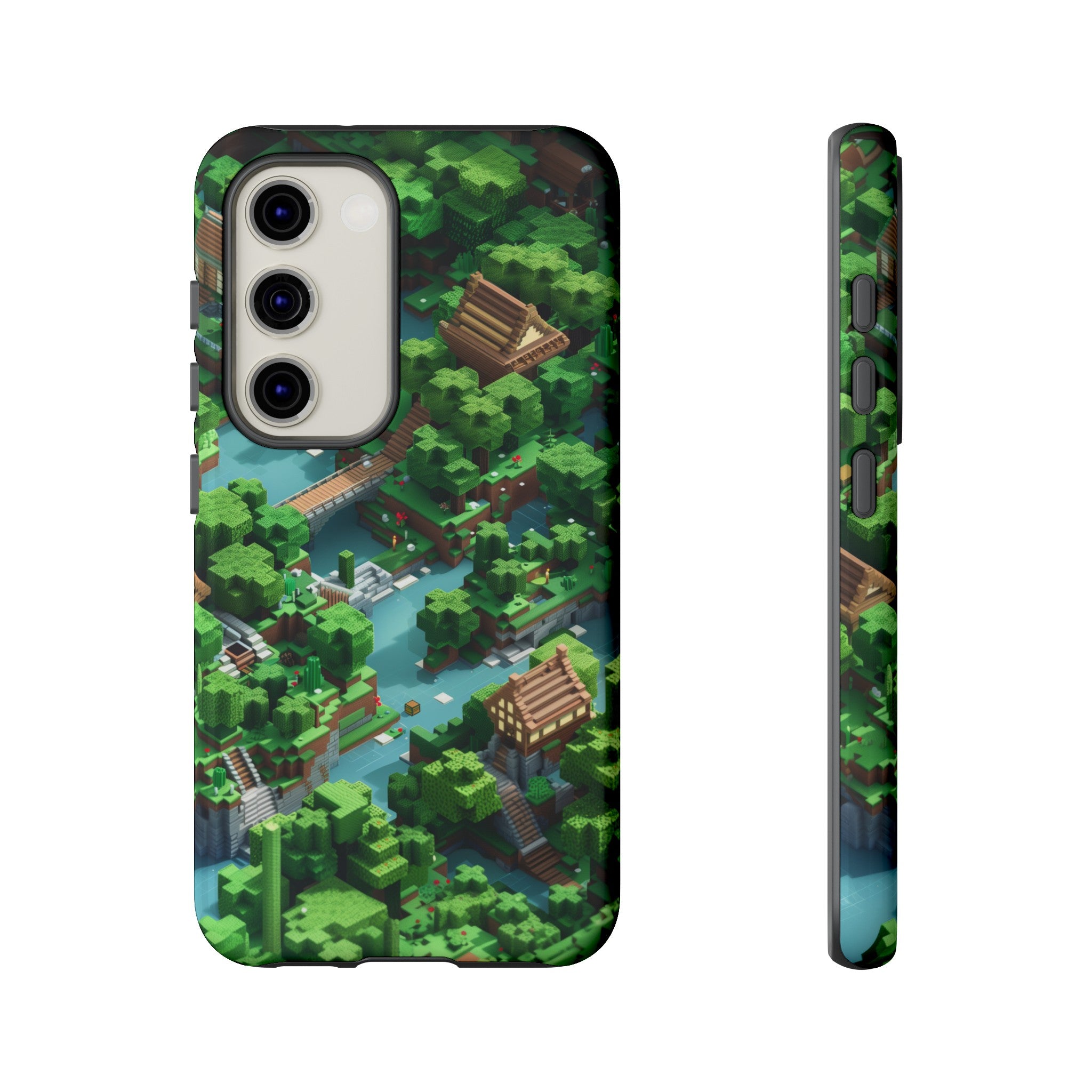 Minecraft Mini World Tough Case