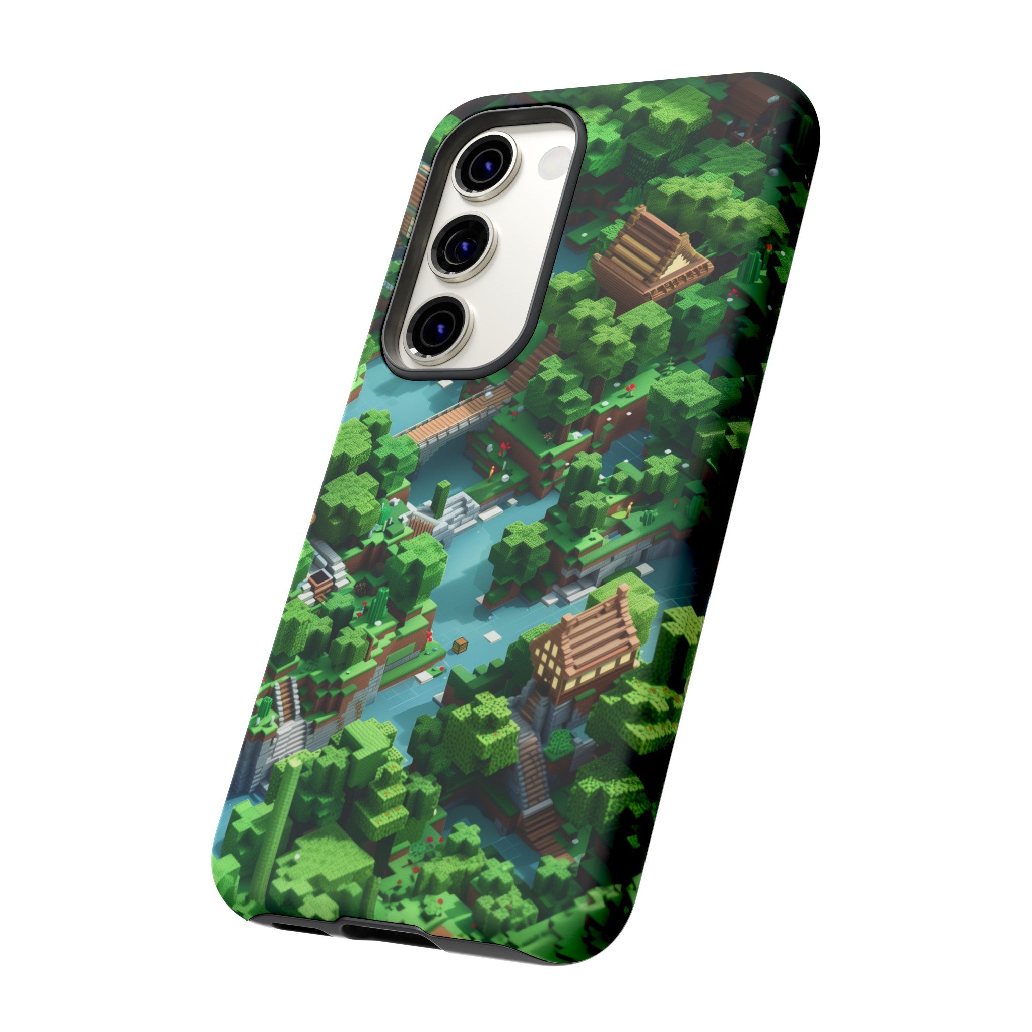 Minecraft Mini World Tough Case