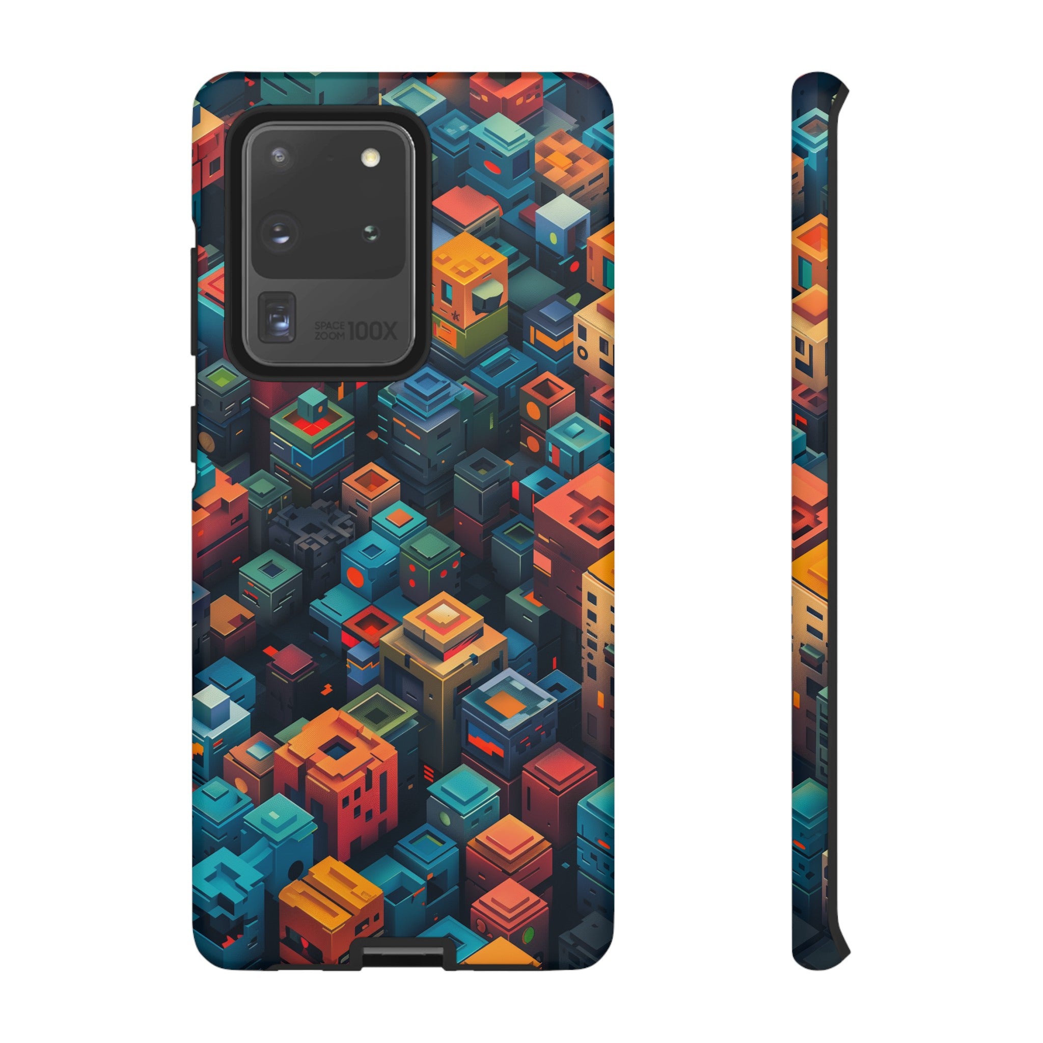 Pixel City Heights Tough Case