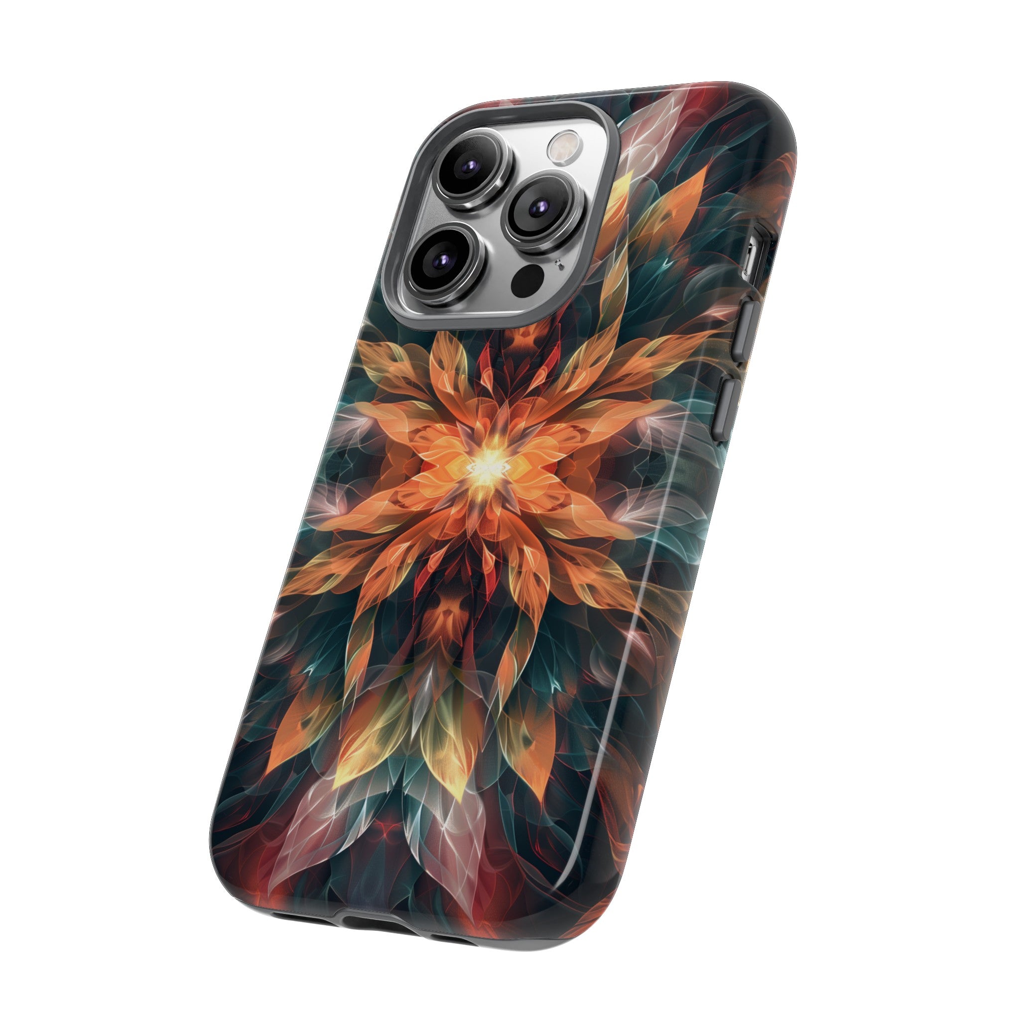 Radiant Bloom Fusion Tough Case